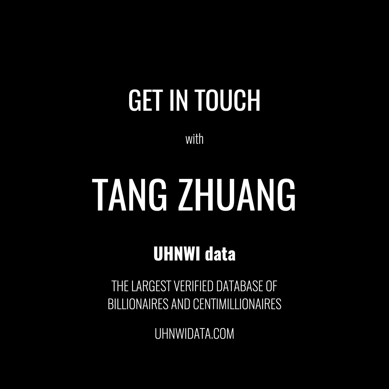 Tang Zhuang | $1B+