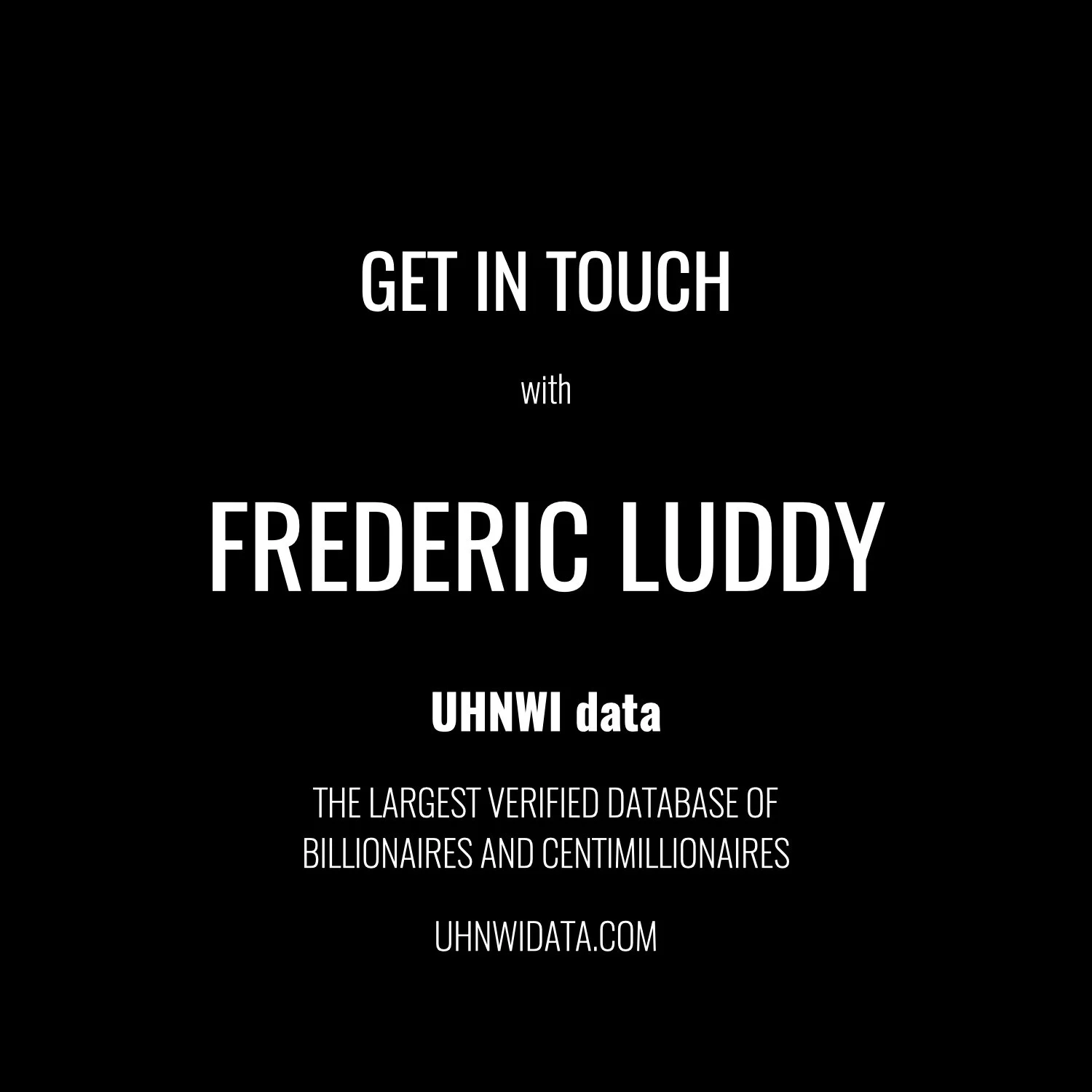 Frederic Luddy | $1B+