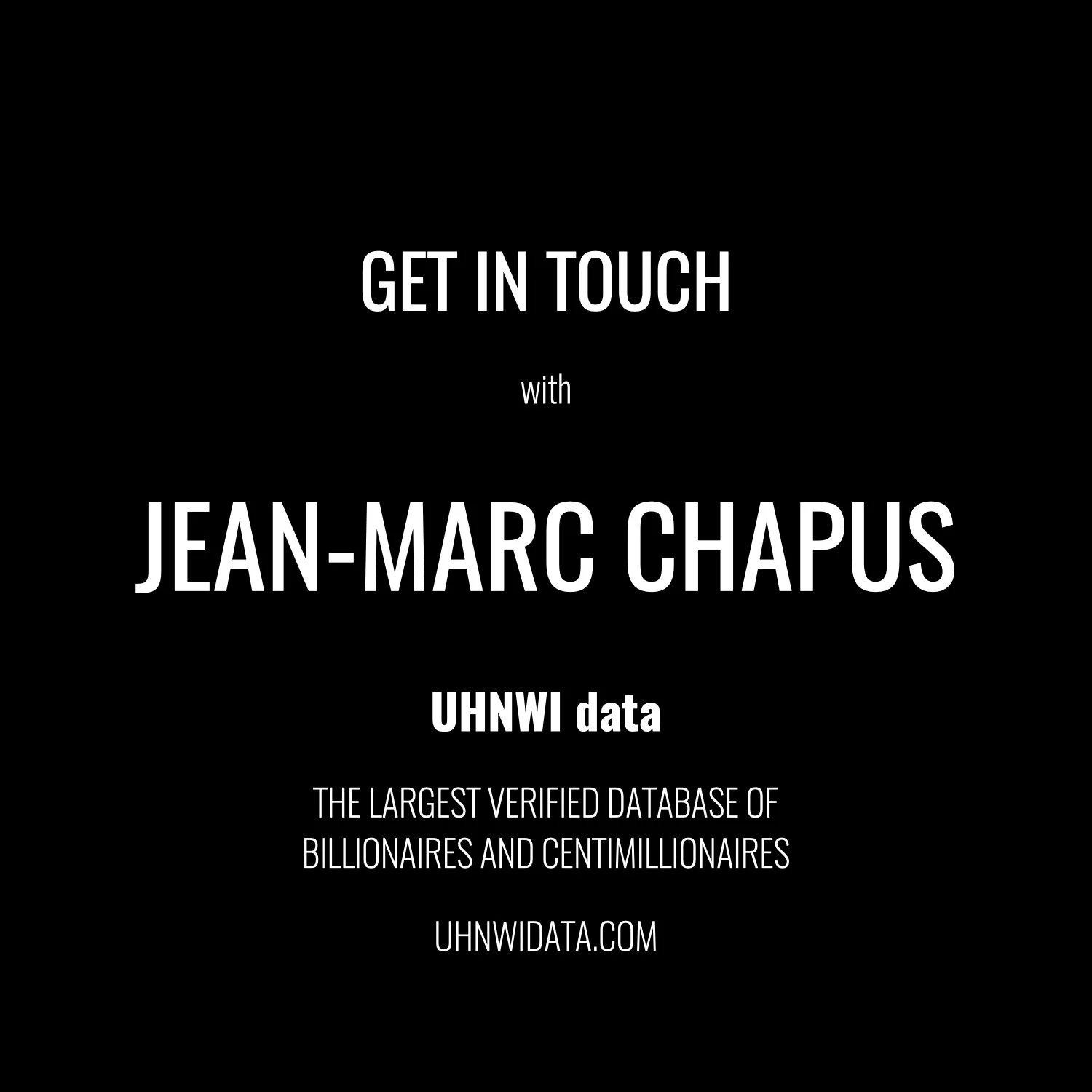 Jean-Marc Chapus | $1B+