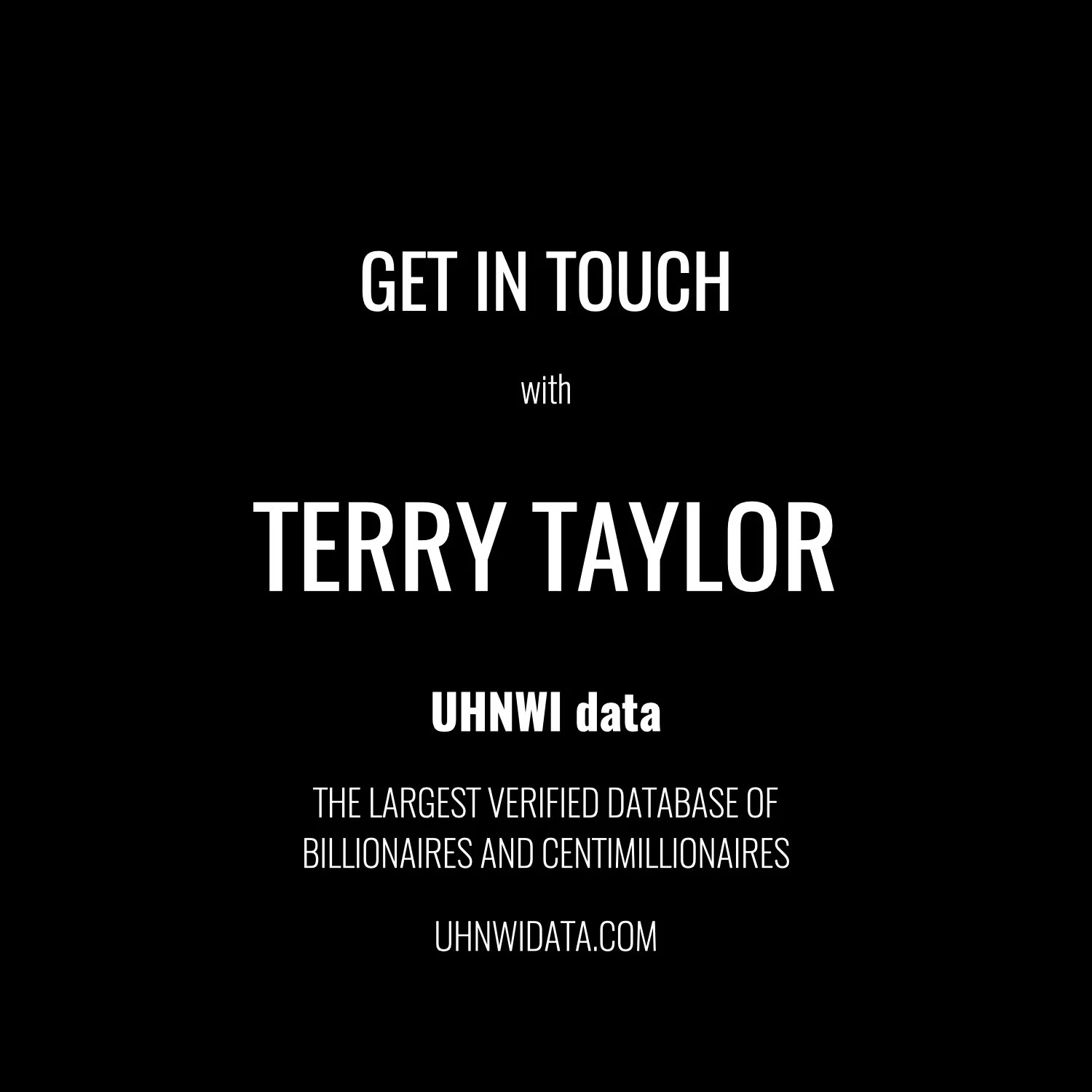 Terry Taylor | $1B+