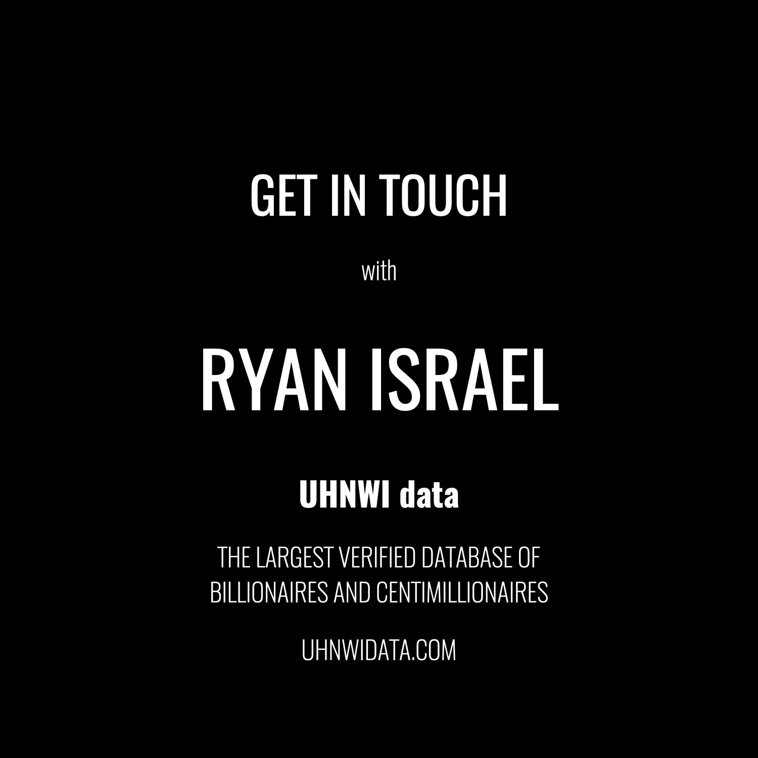 Ryan Israel | $1B+