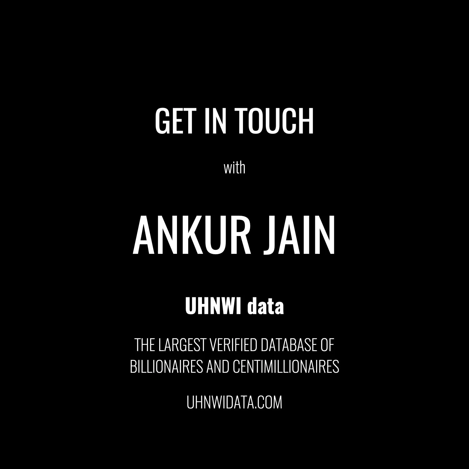 Ankur Jain | $1B+