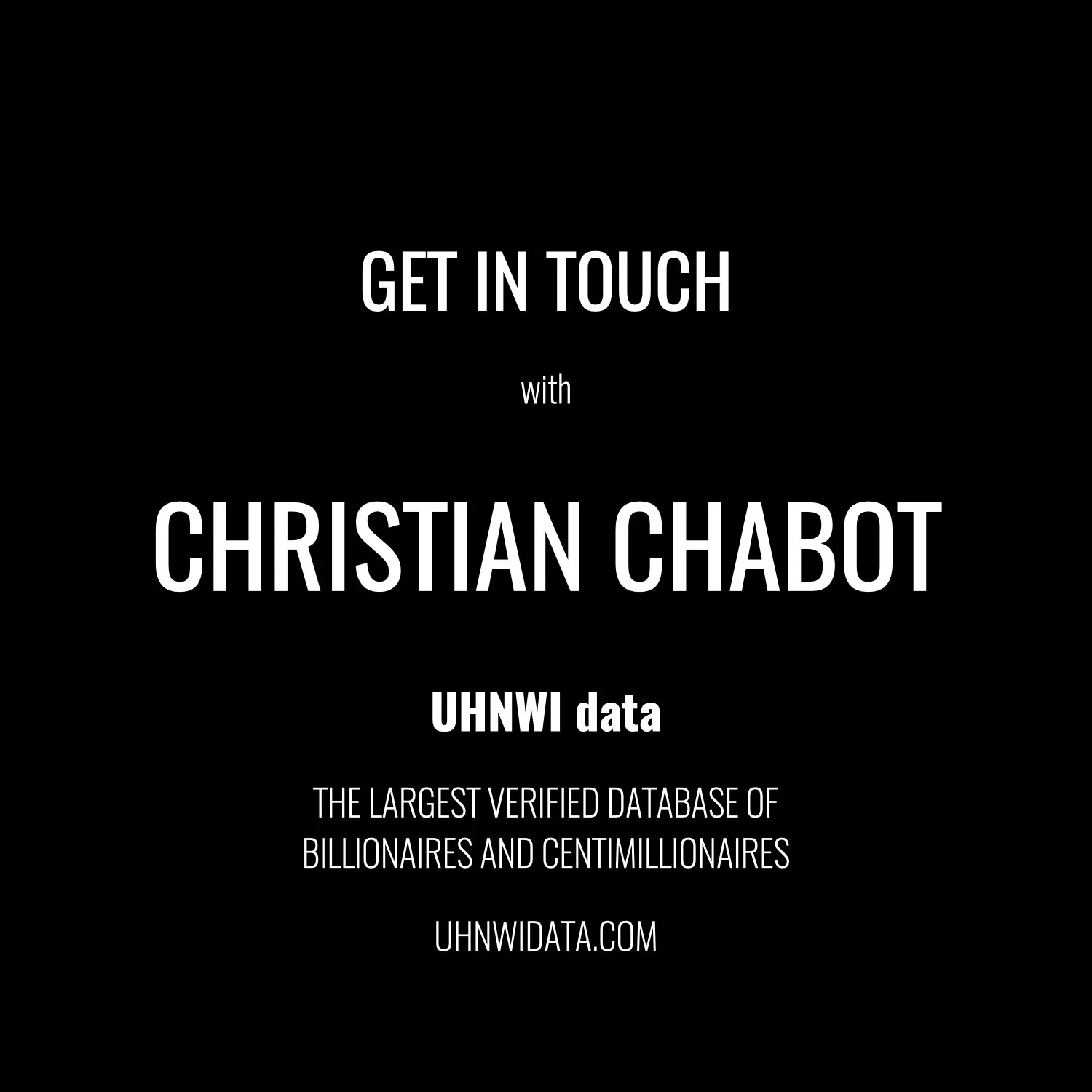 Christian Chabot | $1B+