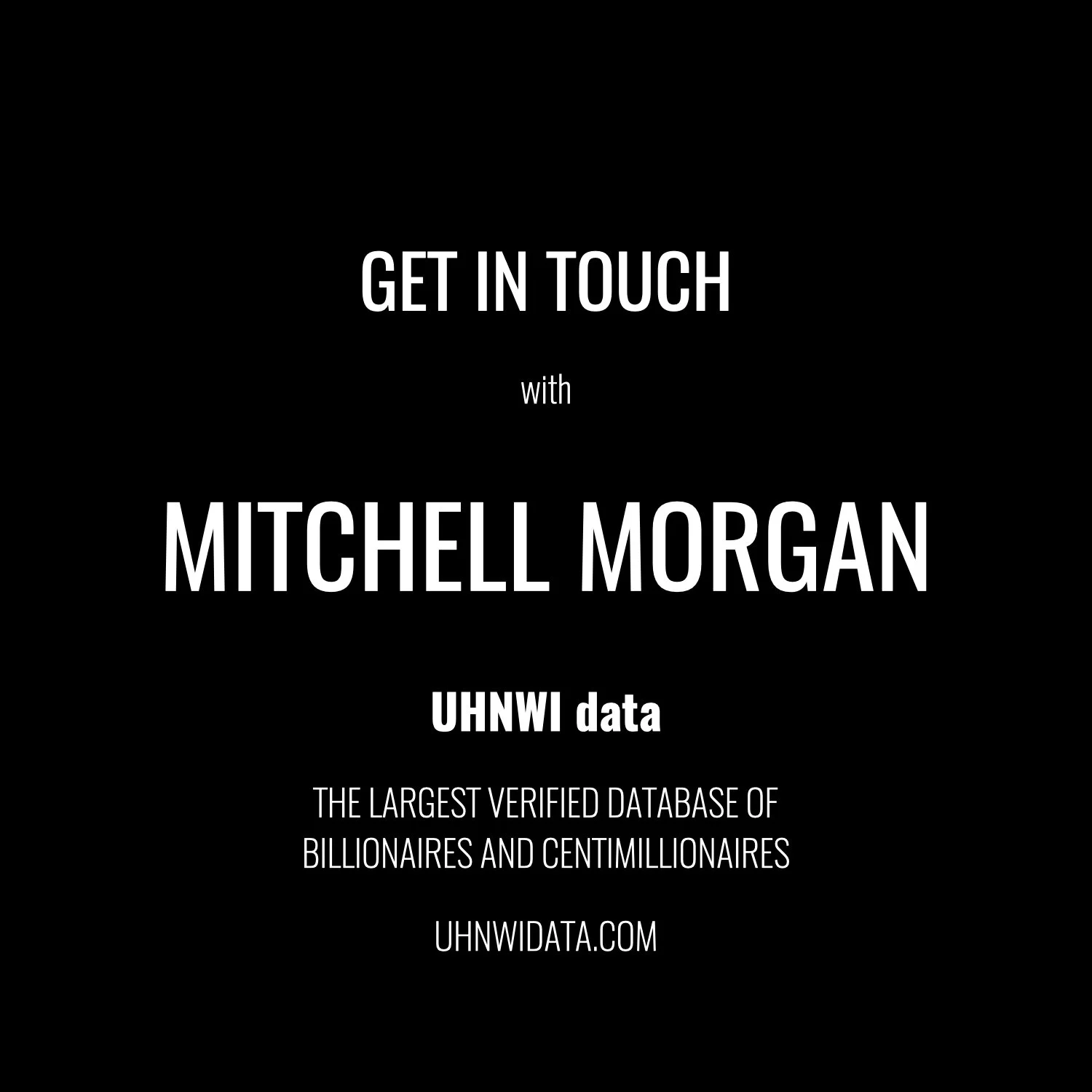Mitchell Morgan | $1B+