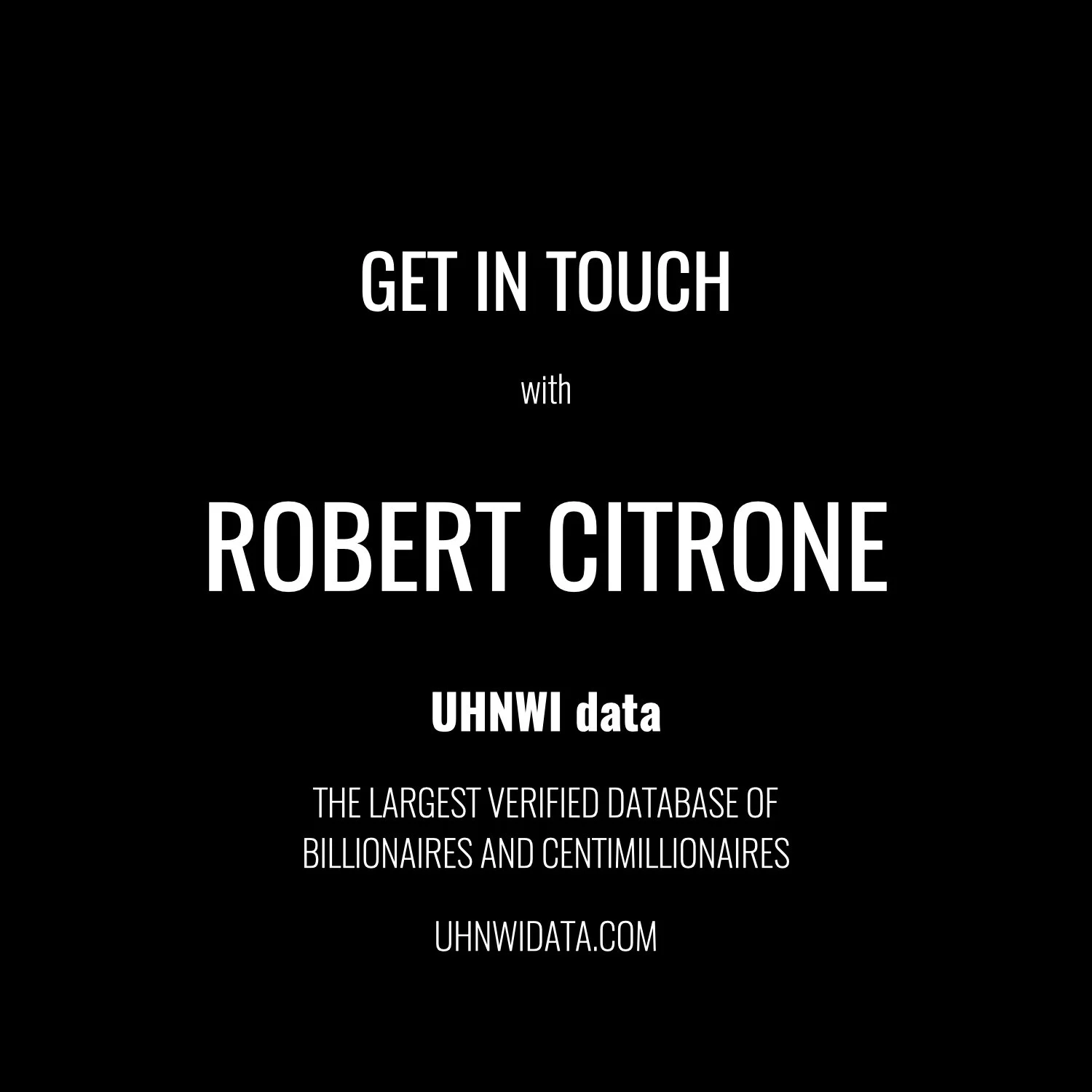 Robert Citrone | $1B+