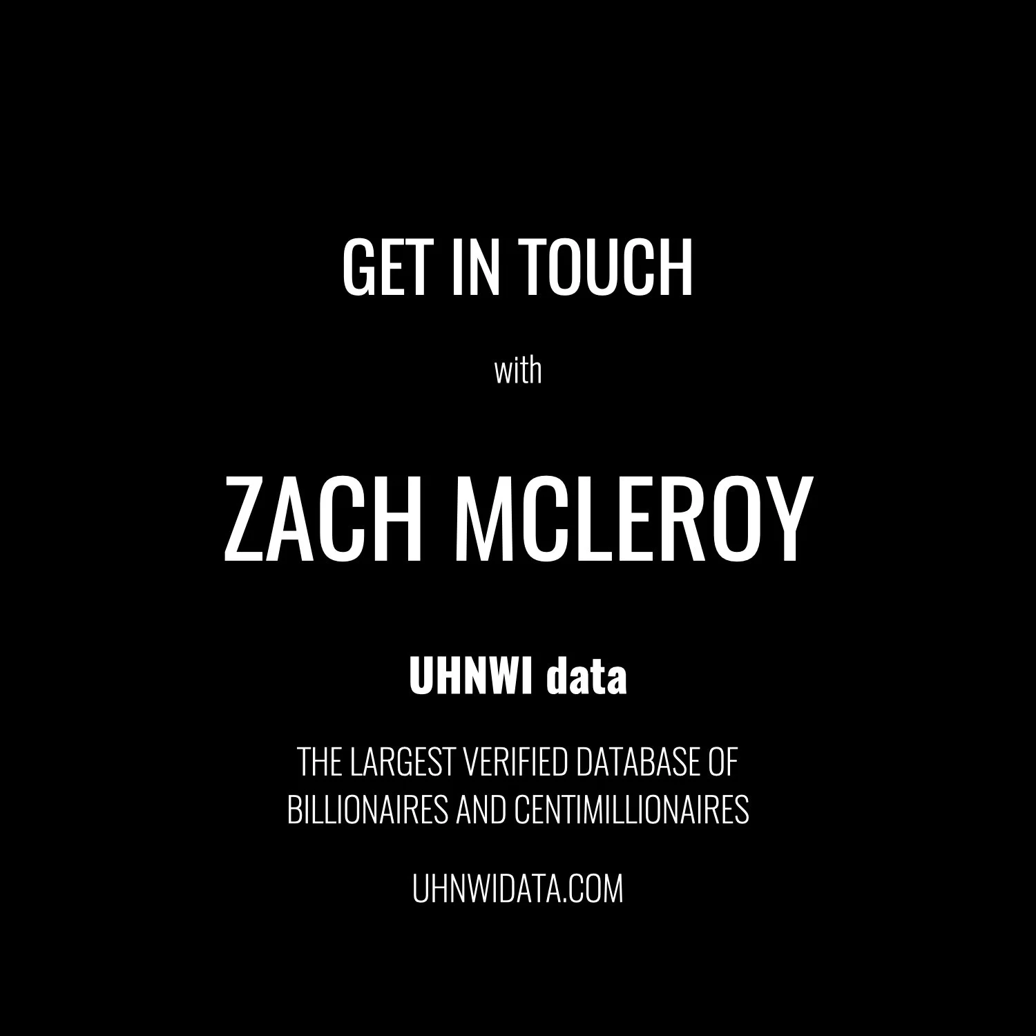 Zach McLeroy | $1B+