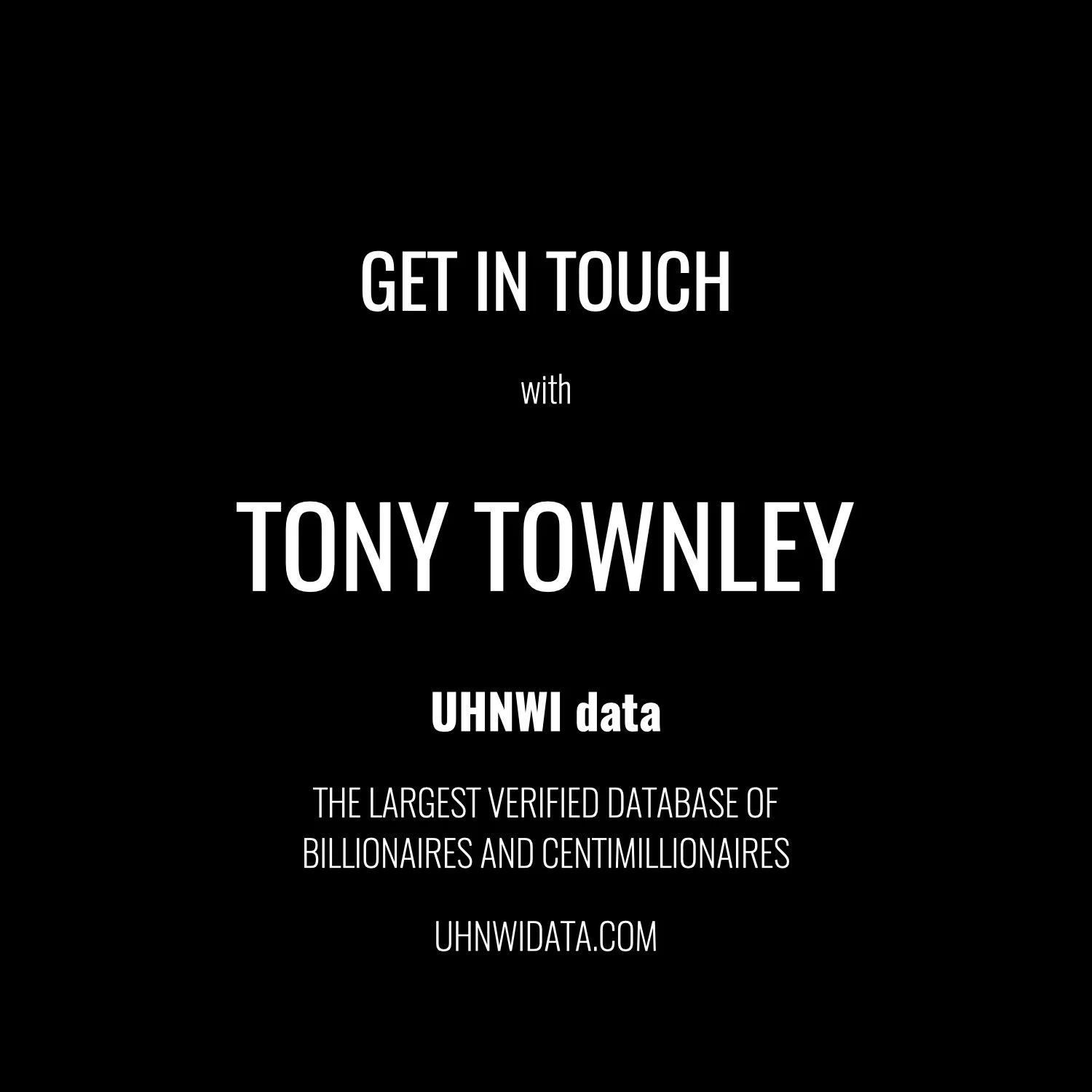 Tony Townley | $1B+