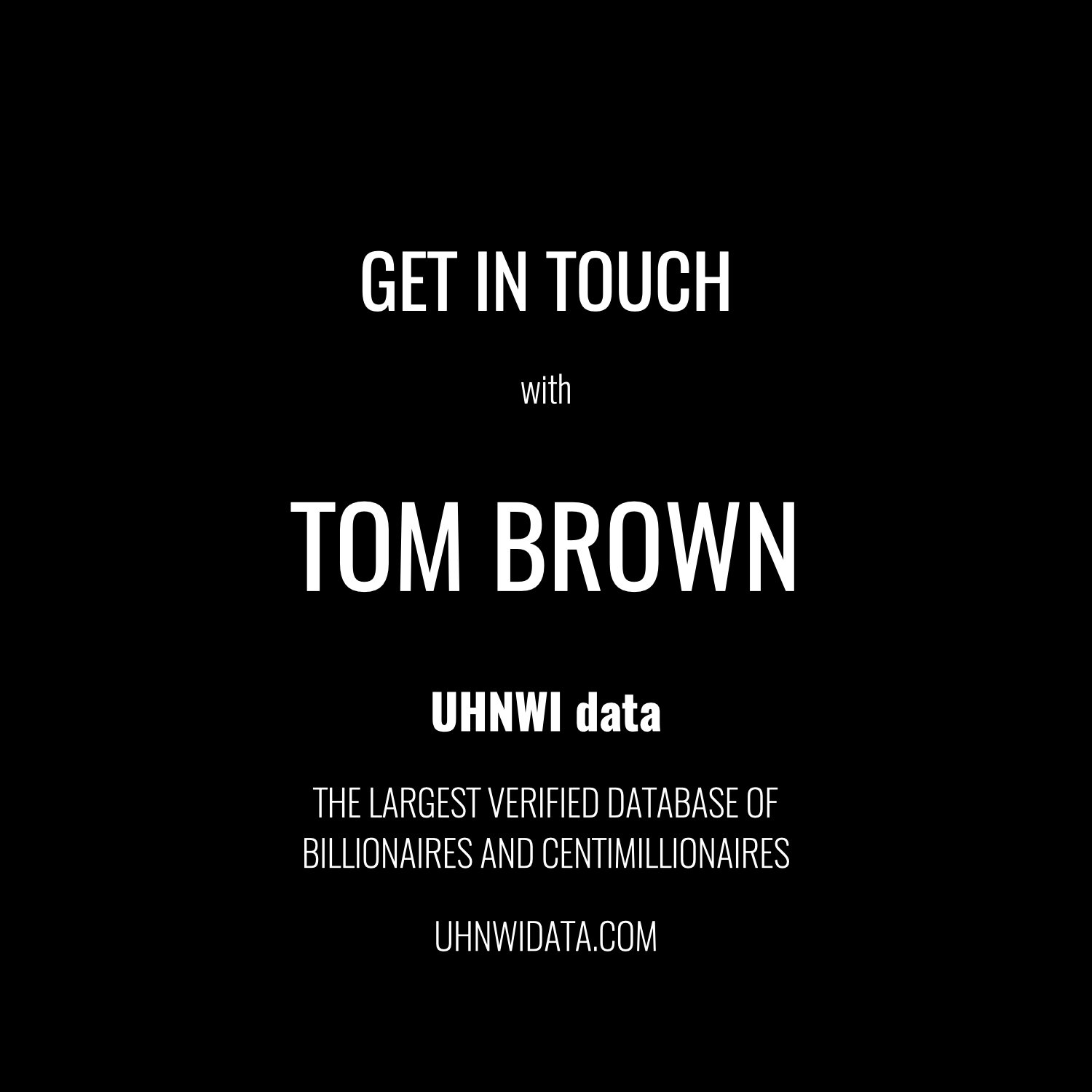 Tom Brown | $1B+