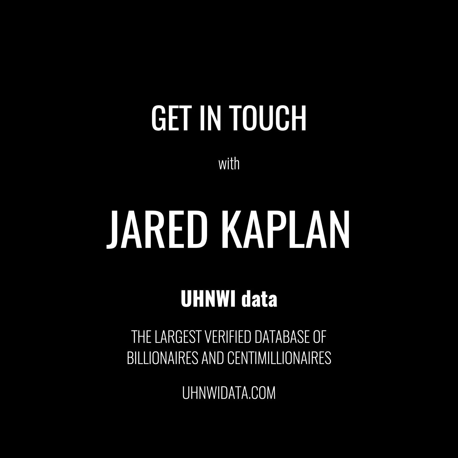 Jared Kaplan | $1B+