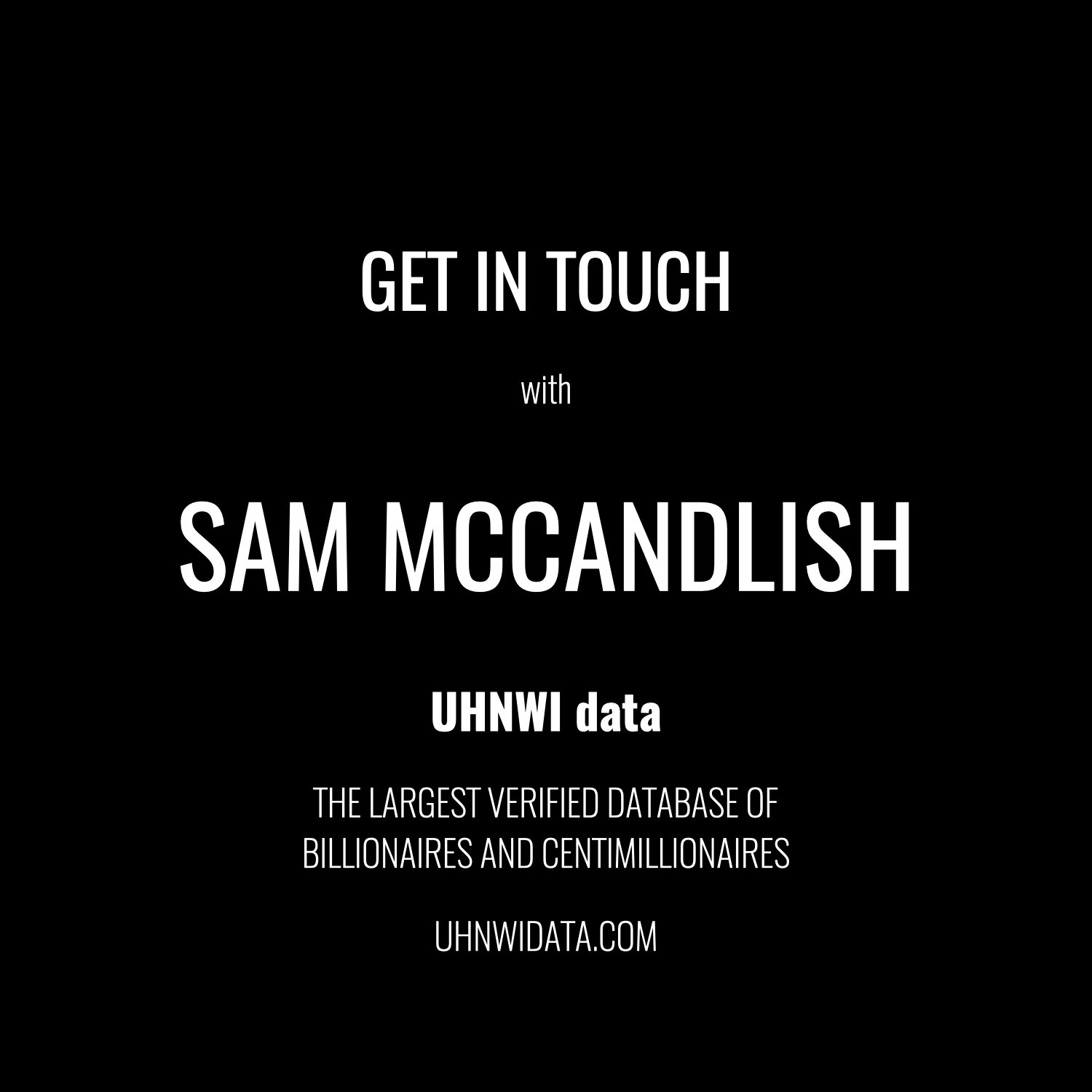 Sam McCandlish | $1B+