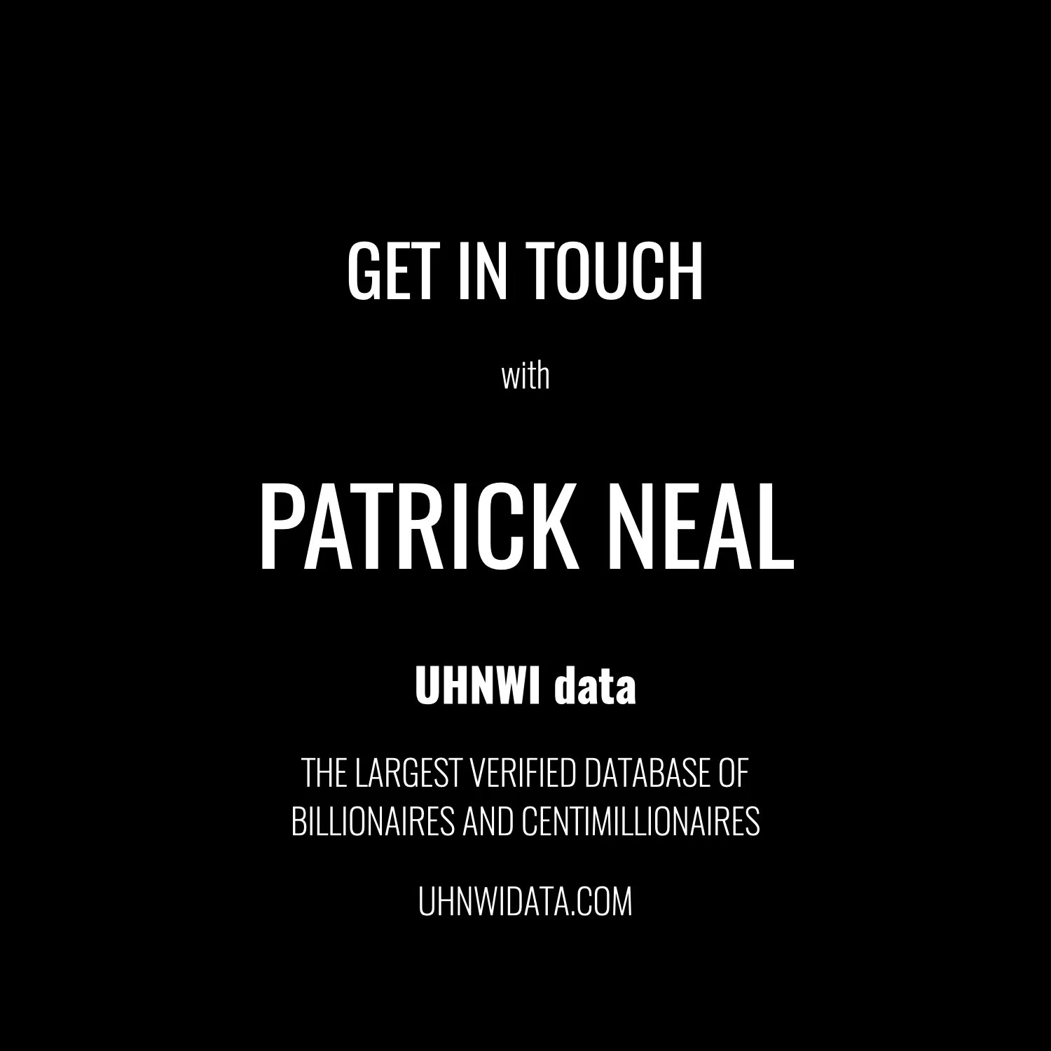 Pat Neal | $1B+