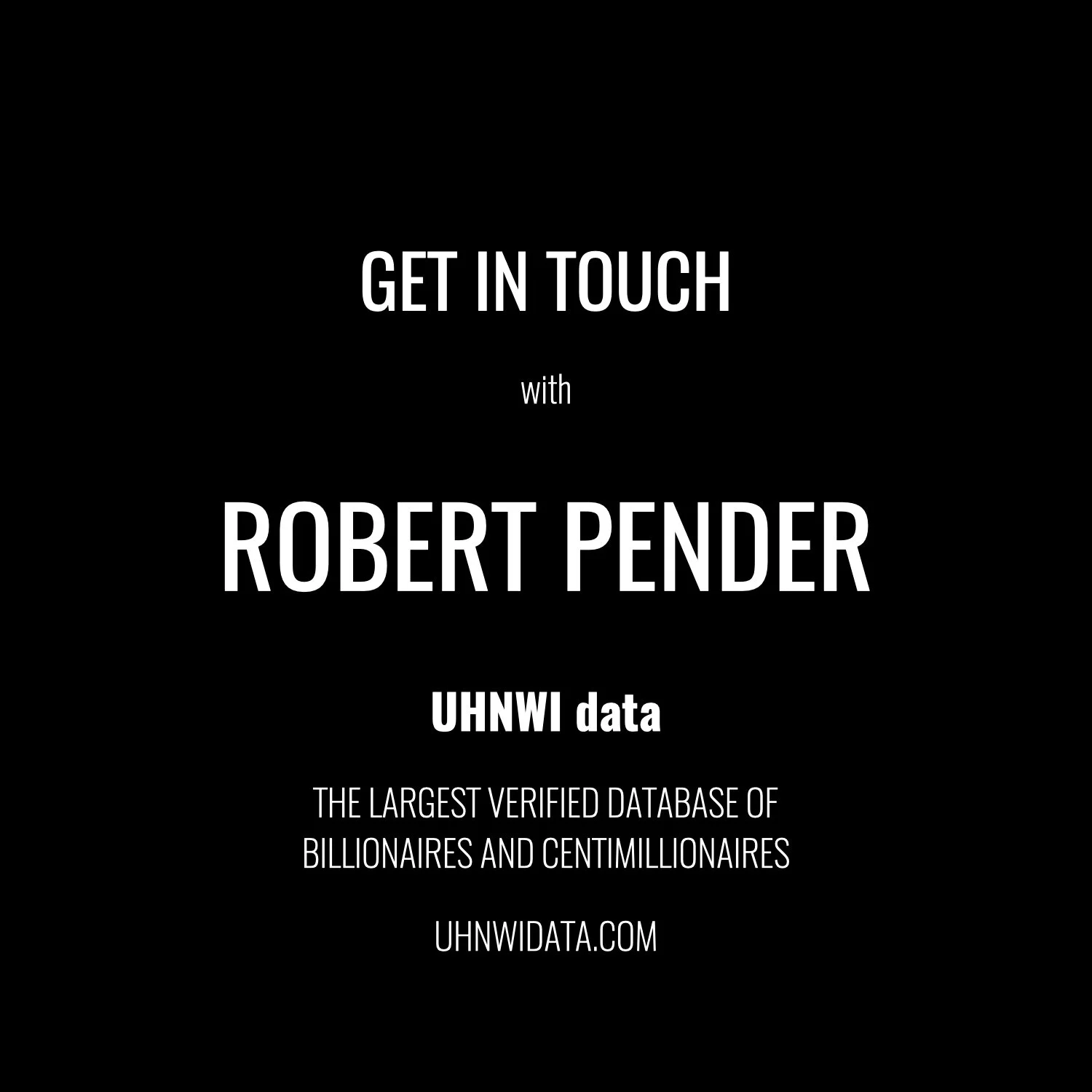 Robert Pender | $10B+