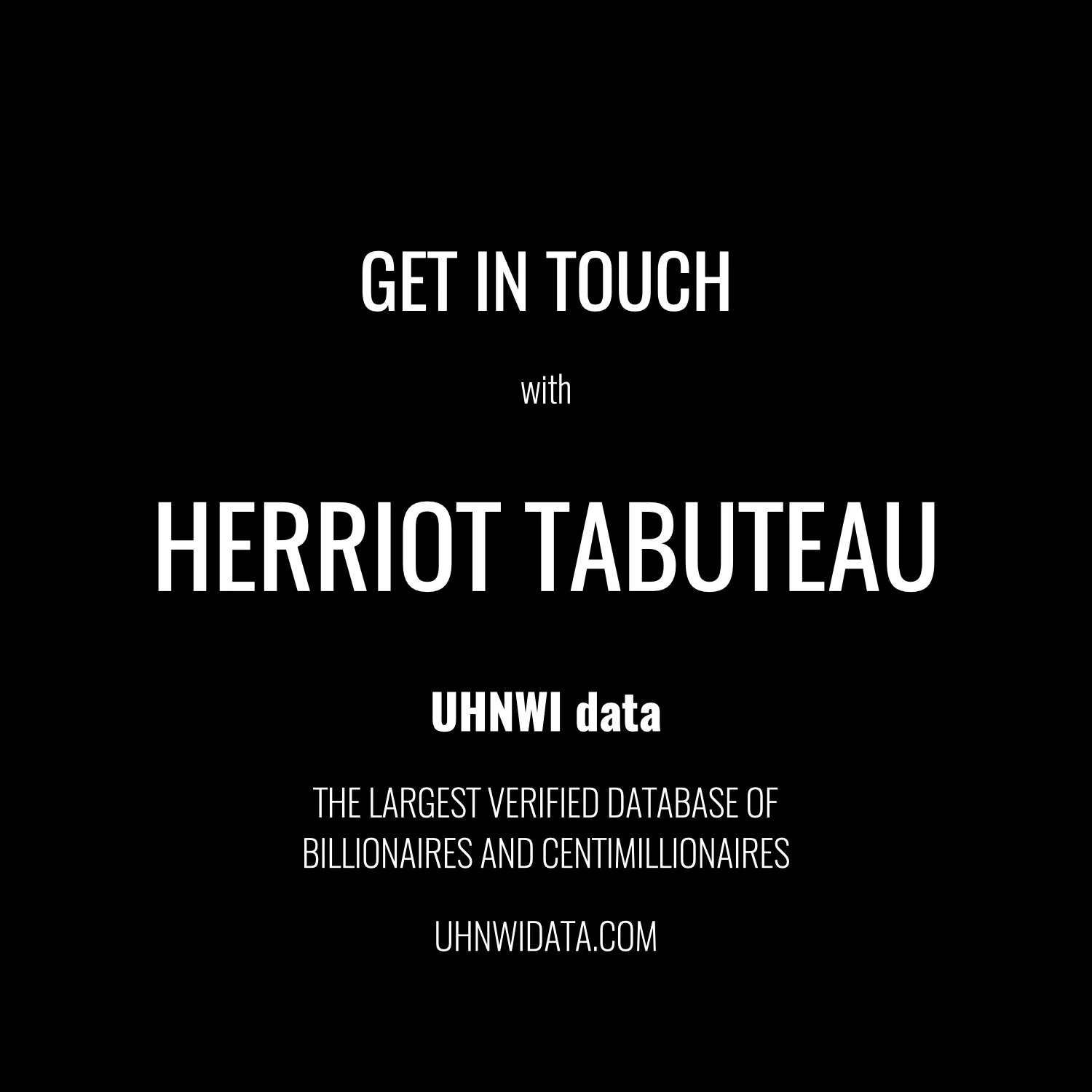 Herriot Tabuteau | $1B+