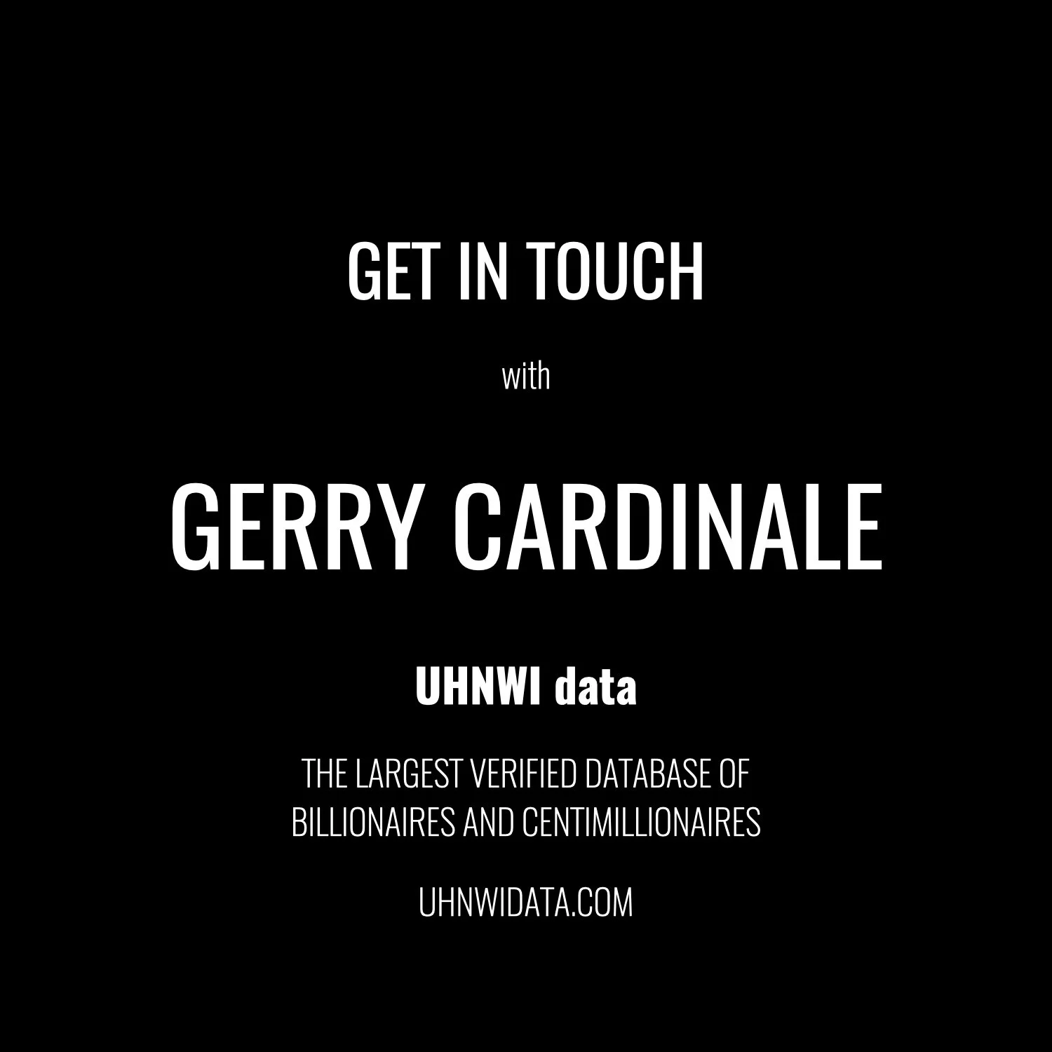 Gerry Cardinale | $1B+