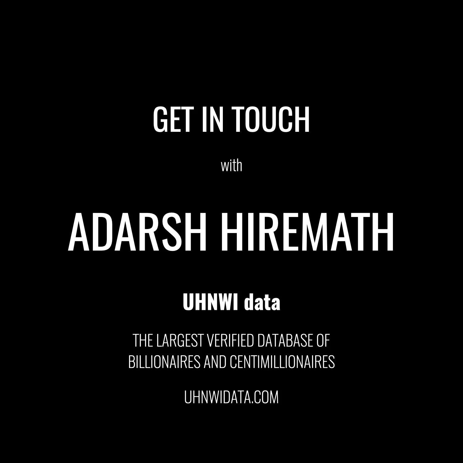 Adarsh Hiremath | $1B+