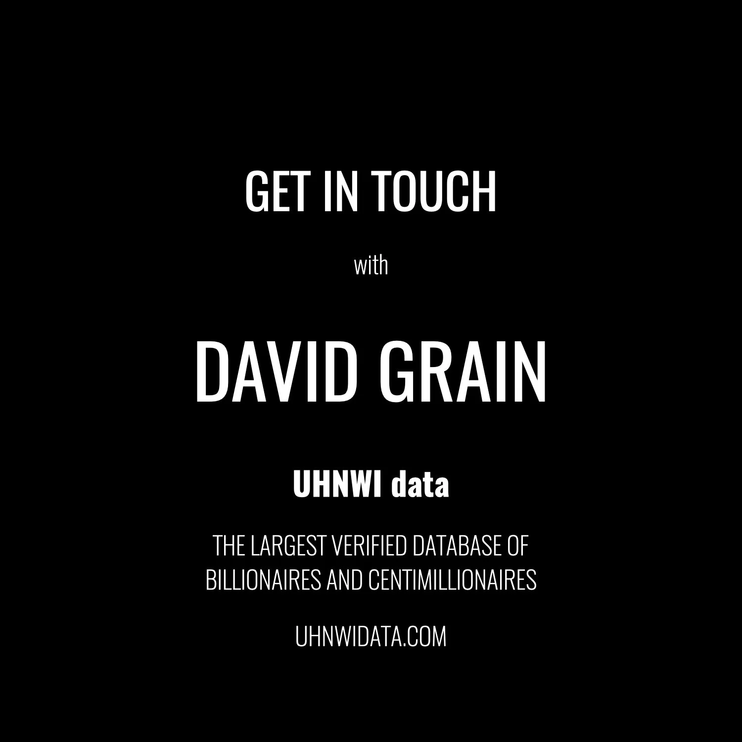 David Grain | $1B+
