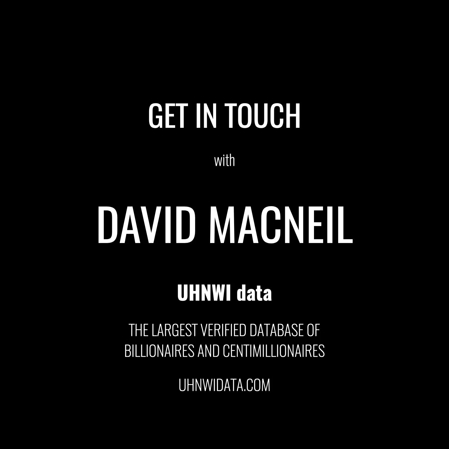 David MacNeil | $1B+