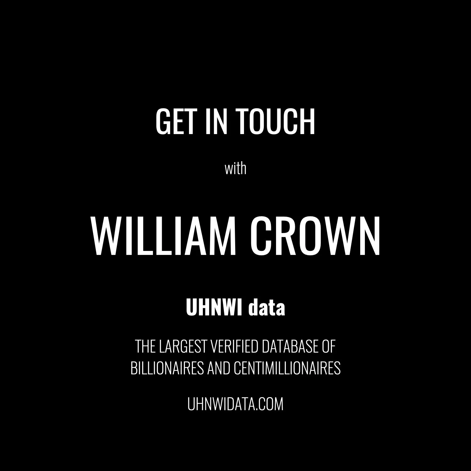 William Crown | $1B+