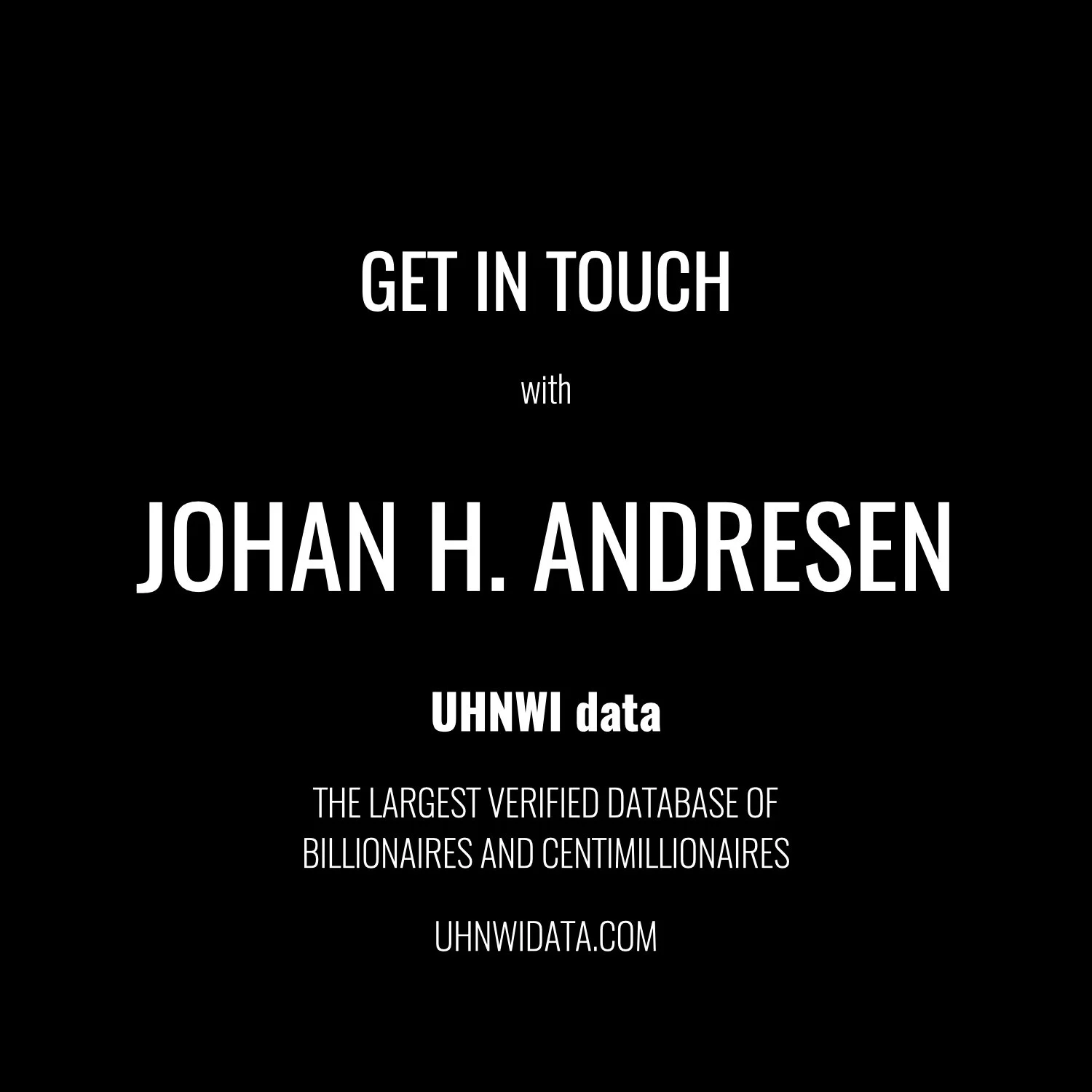 Johan Andresen | $1B+