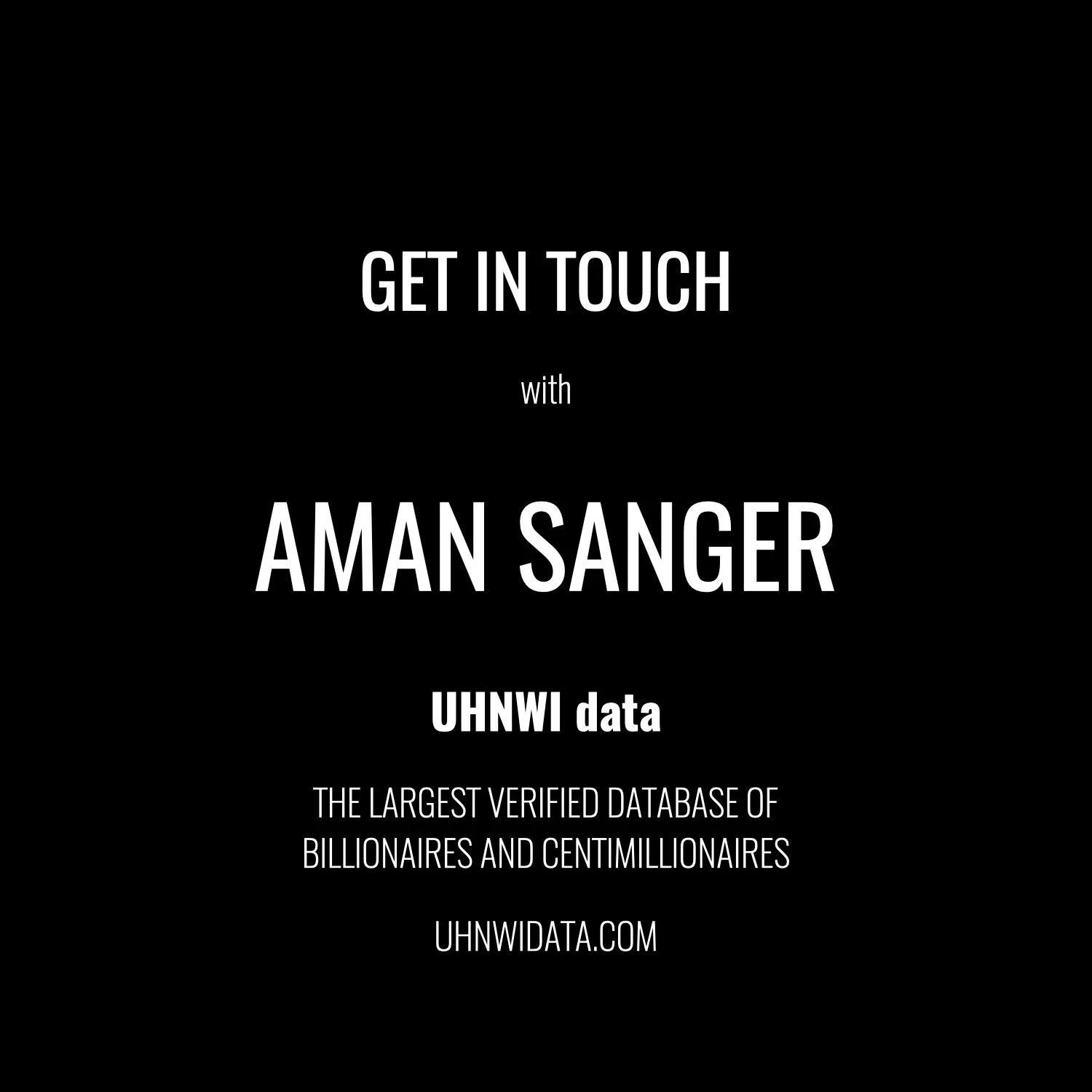 Aman Sanger | $1B+