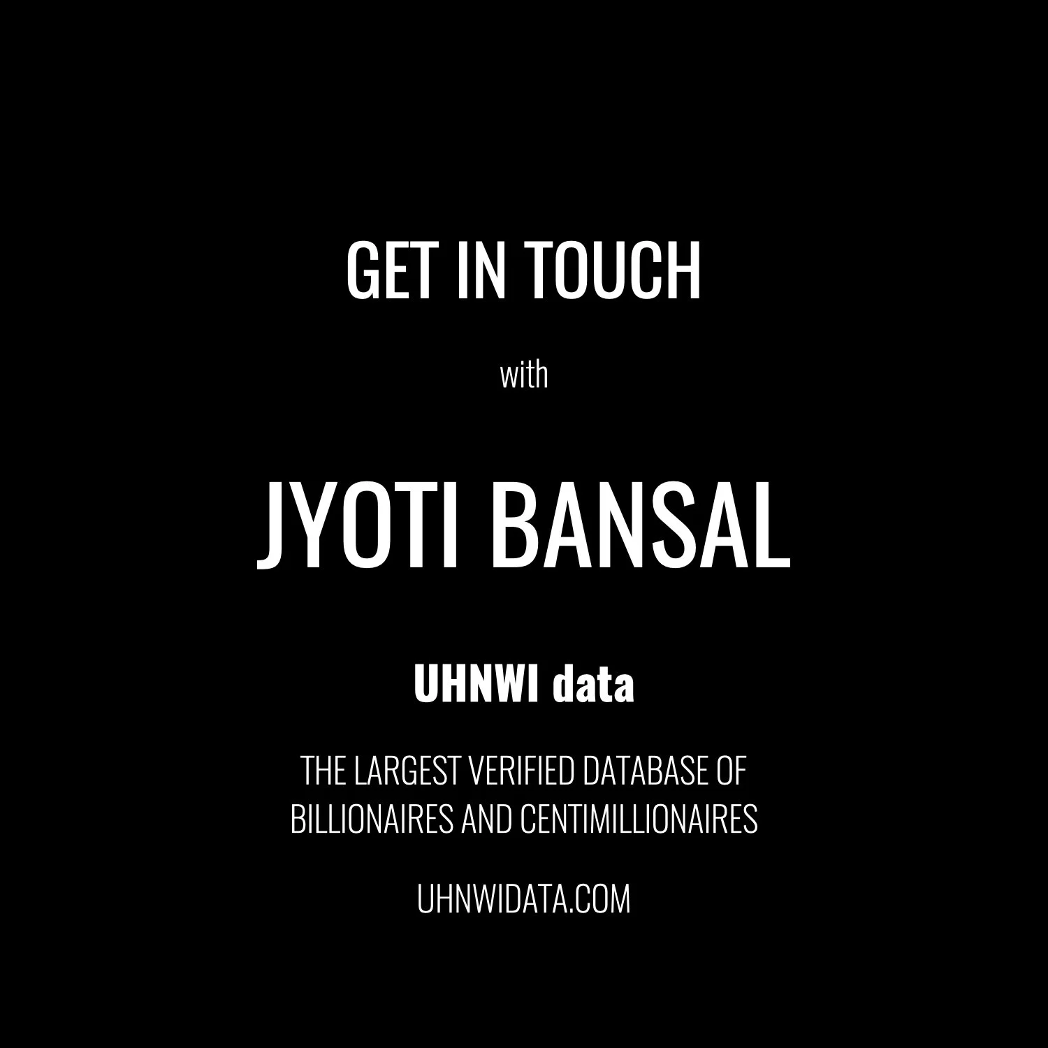 Jyoti Bansal | $1B+