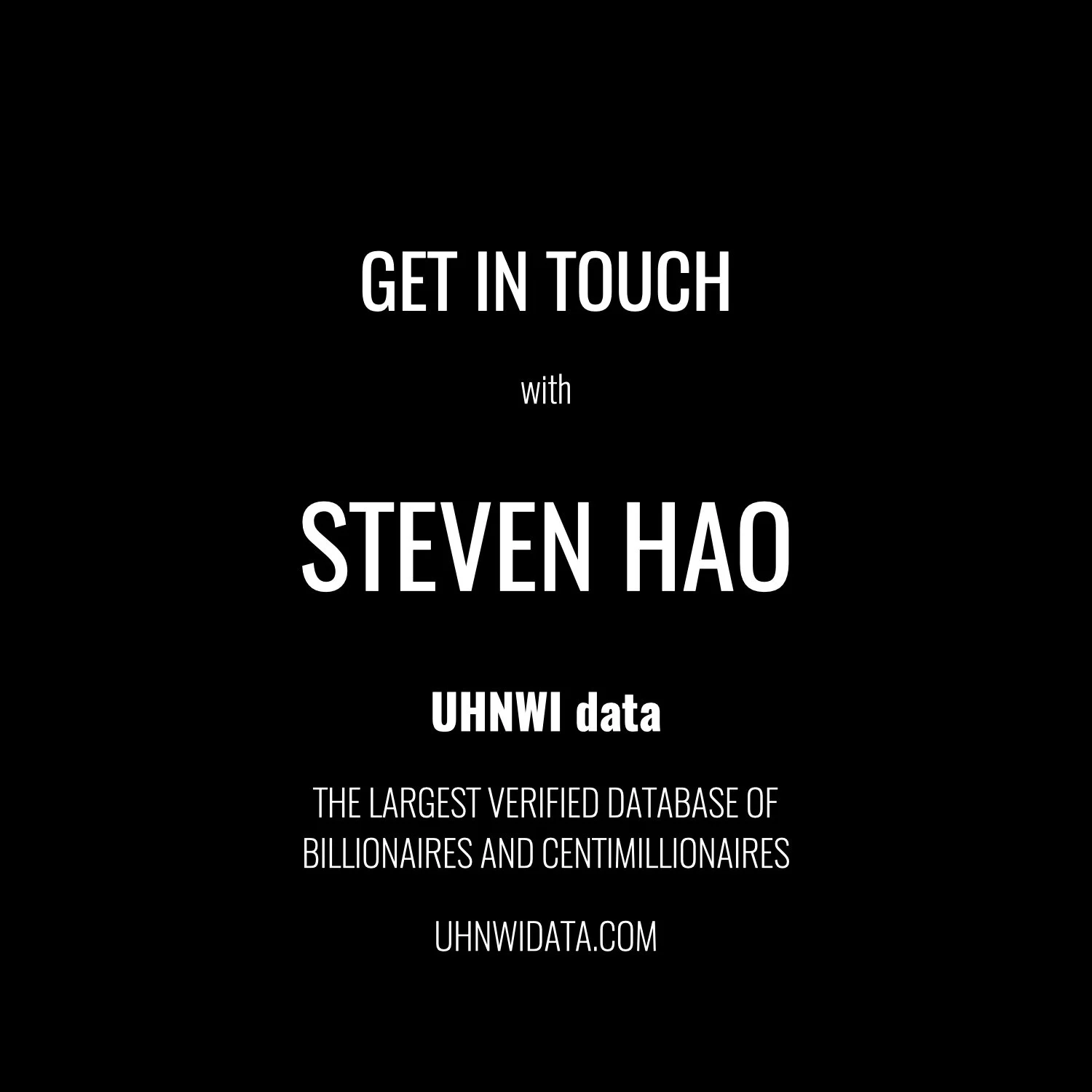 Steven Hao | $1B+