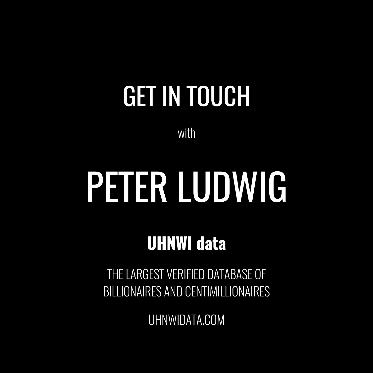 Peter Ludwig | $1B+