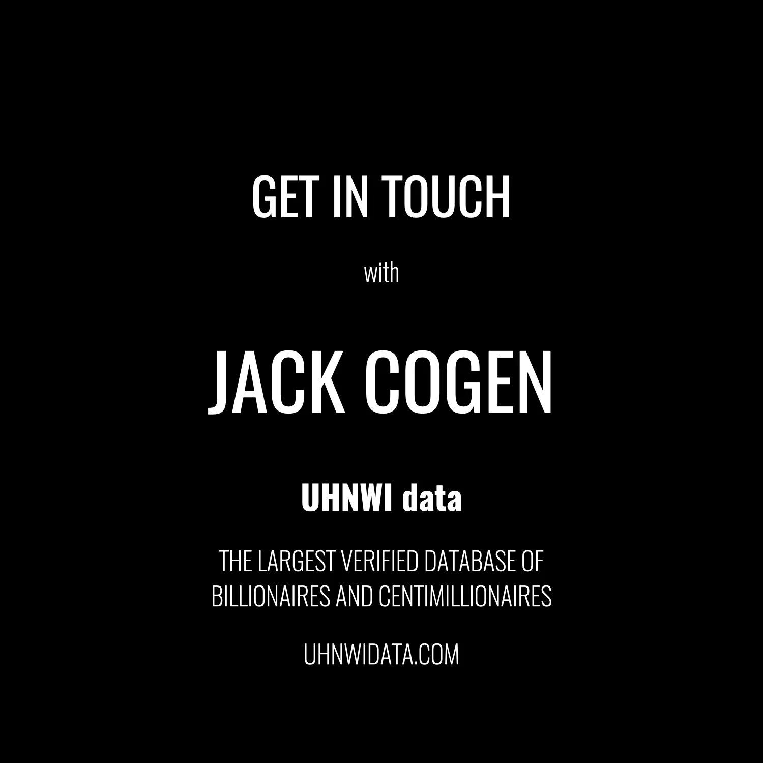Jack Cogen | $1B+