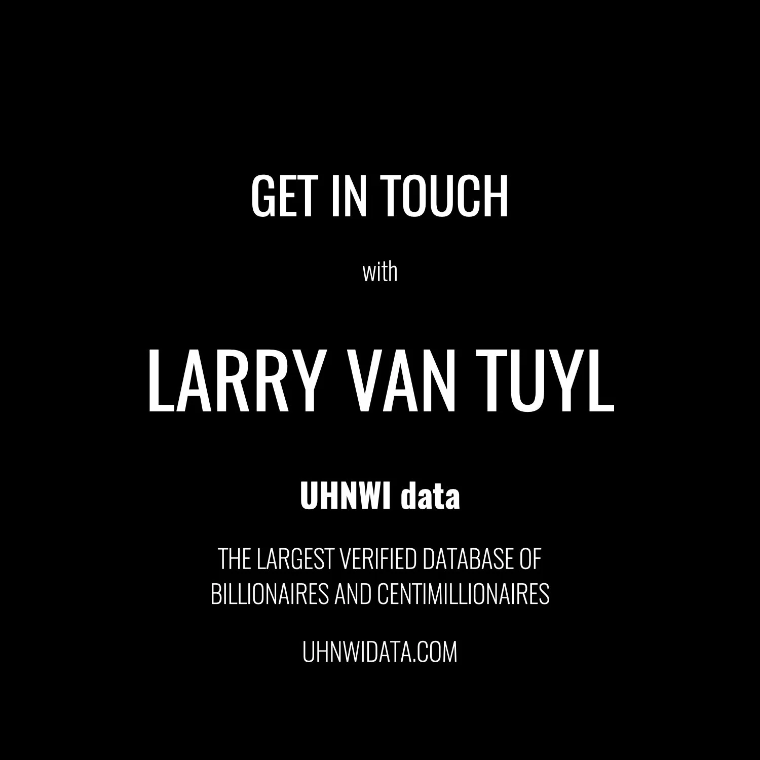 Larry Van Tuyl | $1B+