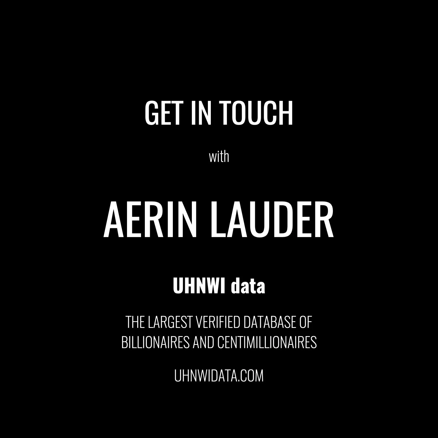 Aerin Lauder | $1B+