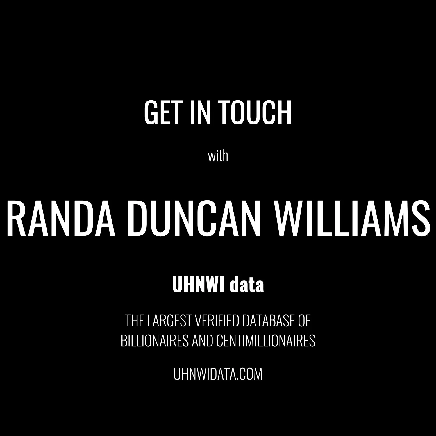 Randa Williams | $10B+