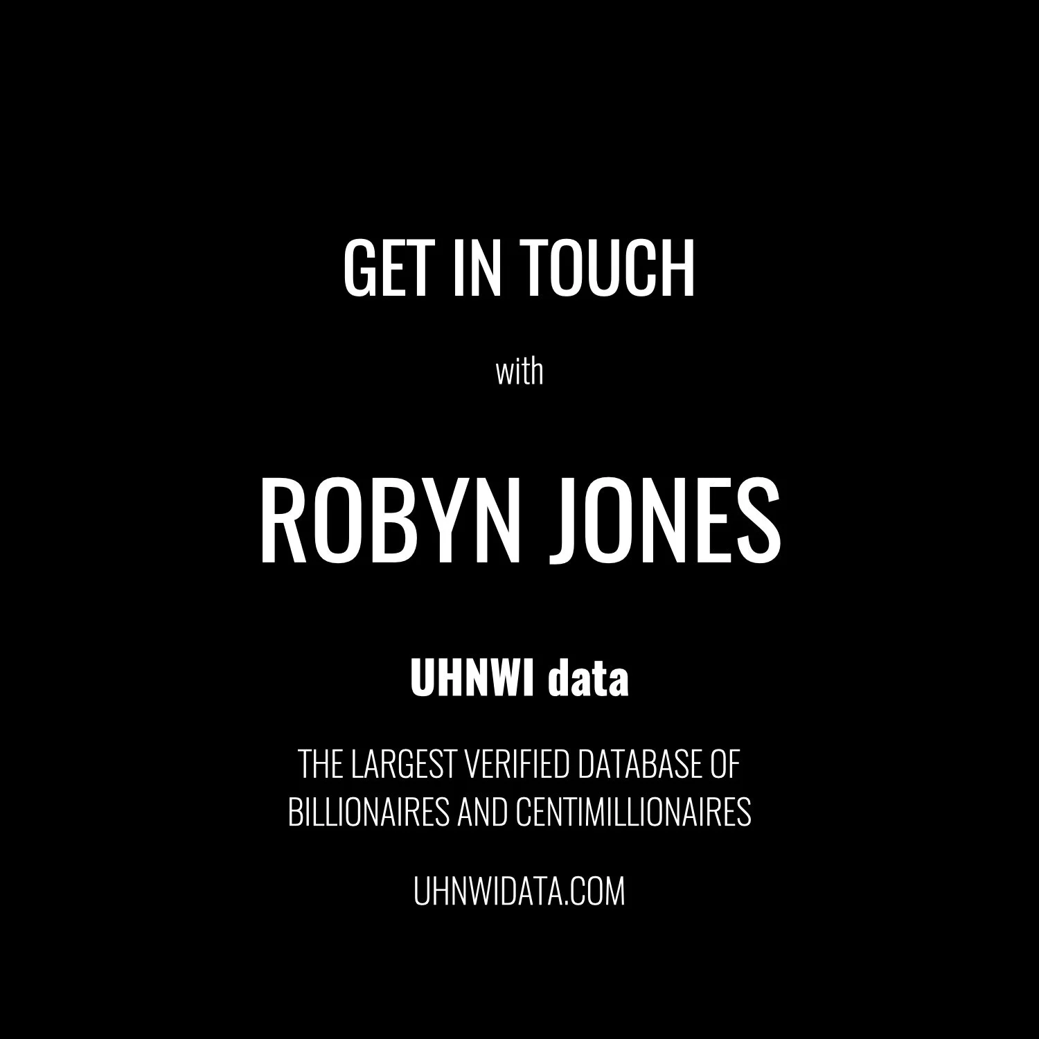 Robyn Jones | $1B+