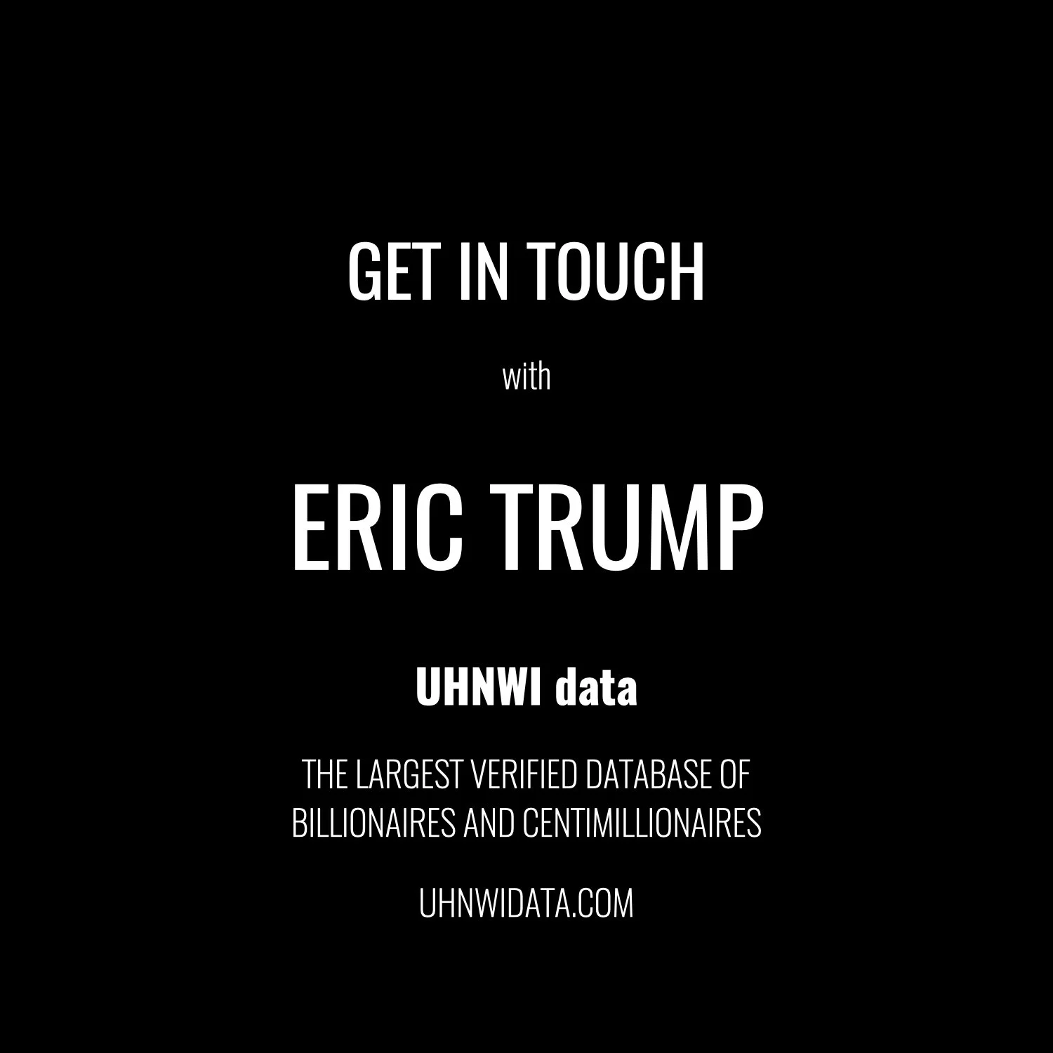 Eric Trump | $100M+