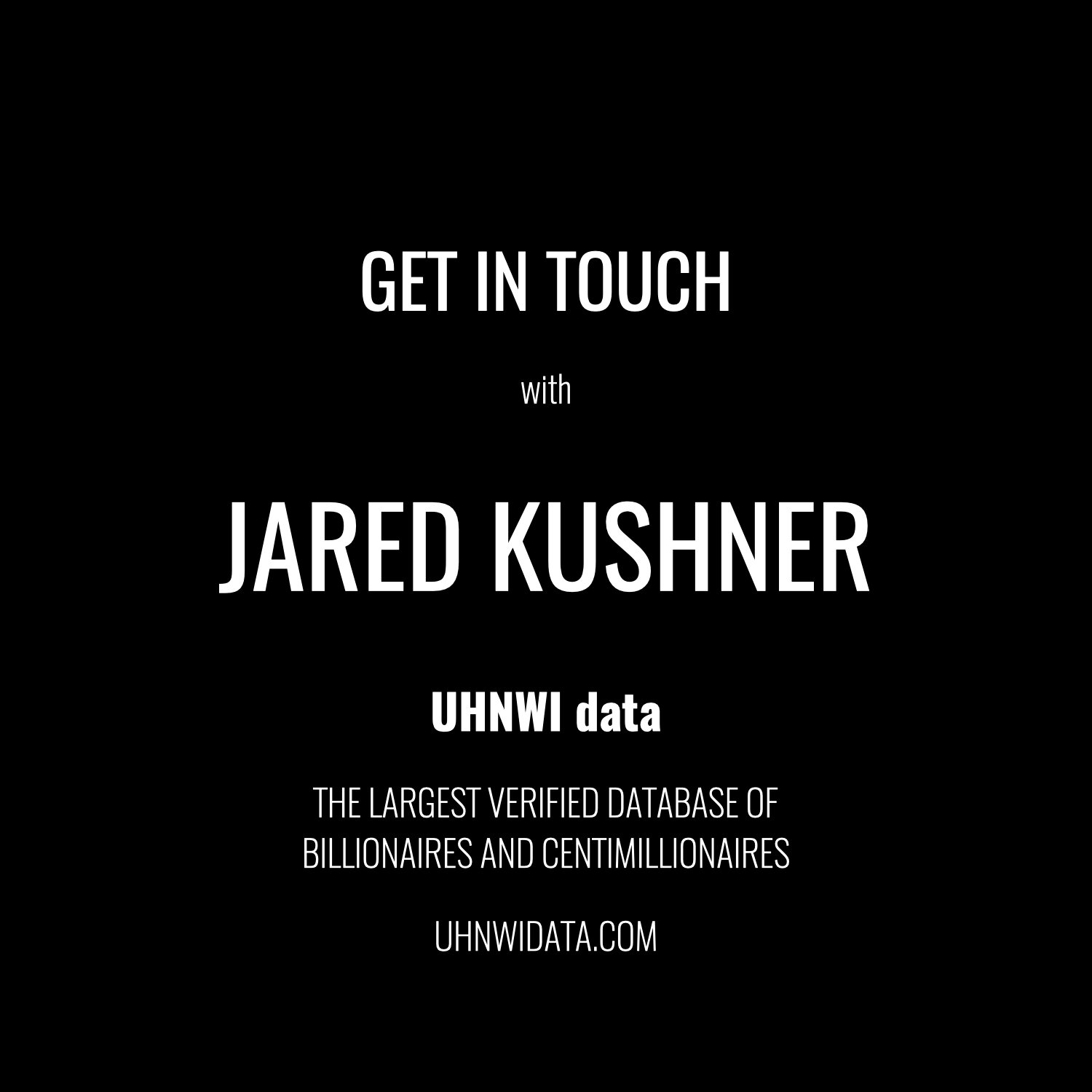 Jared Kushner | $100M+