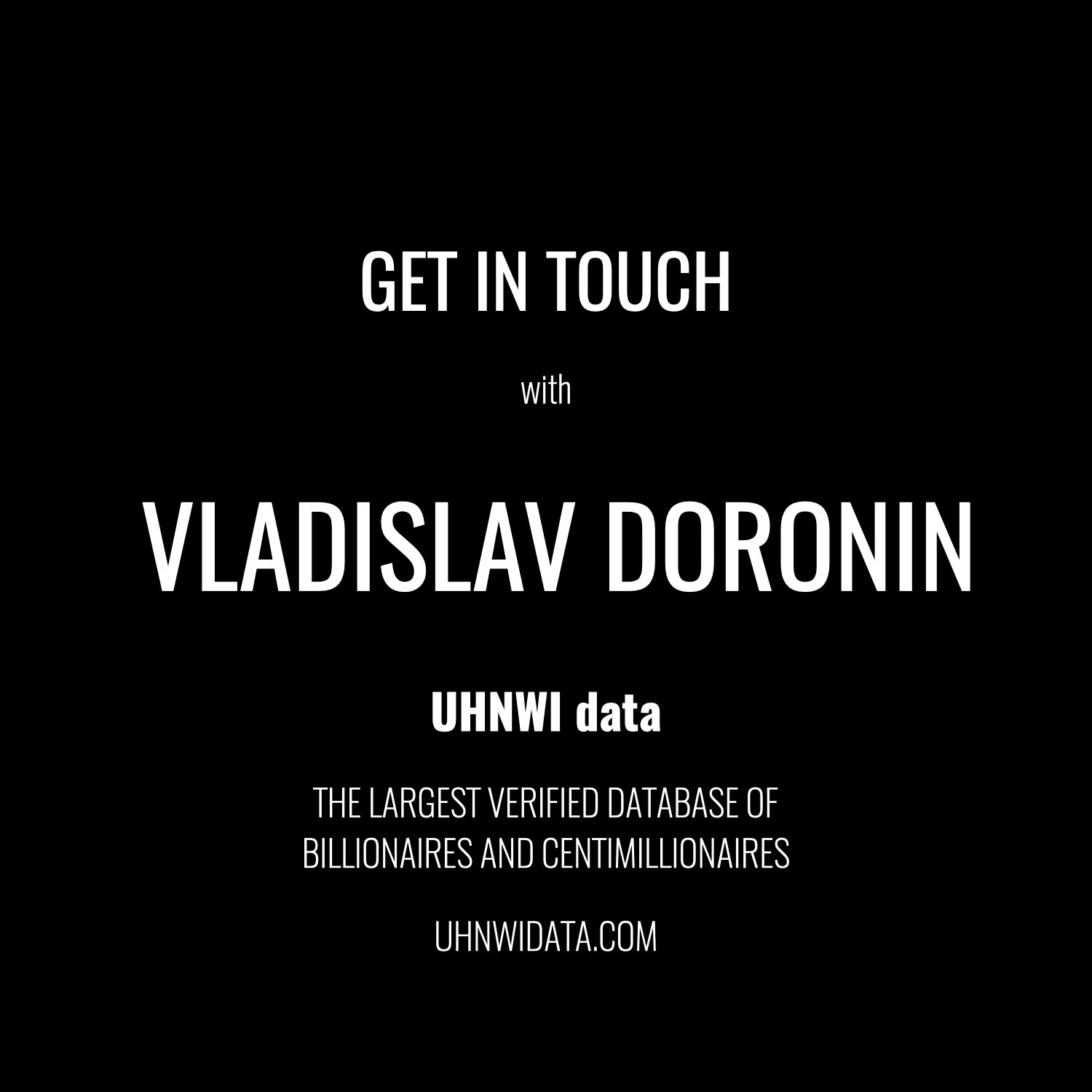 Vladislav Doronin | $1B+