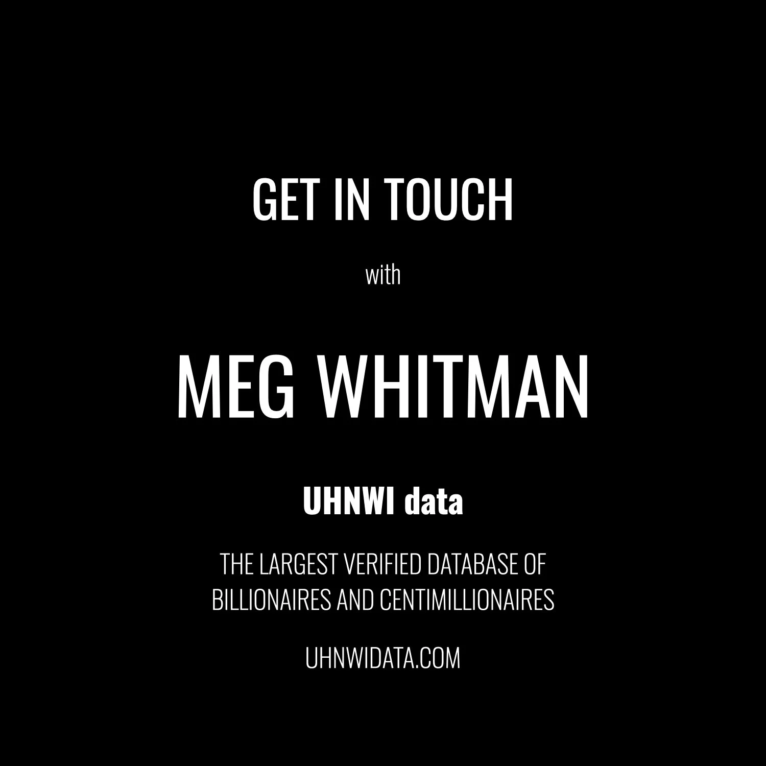 Meg Whitman | $1B+