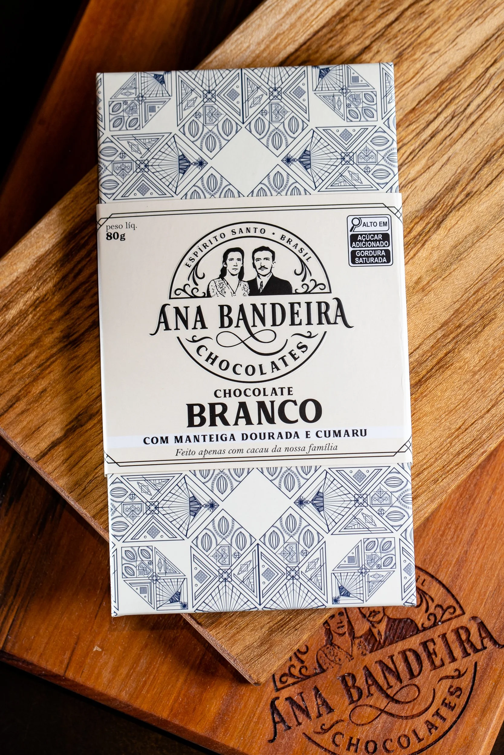 Barra de Chocolate Branco - 80g