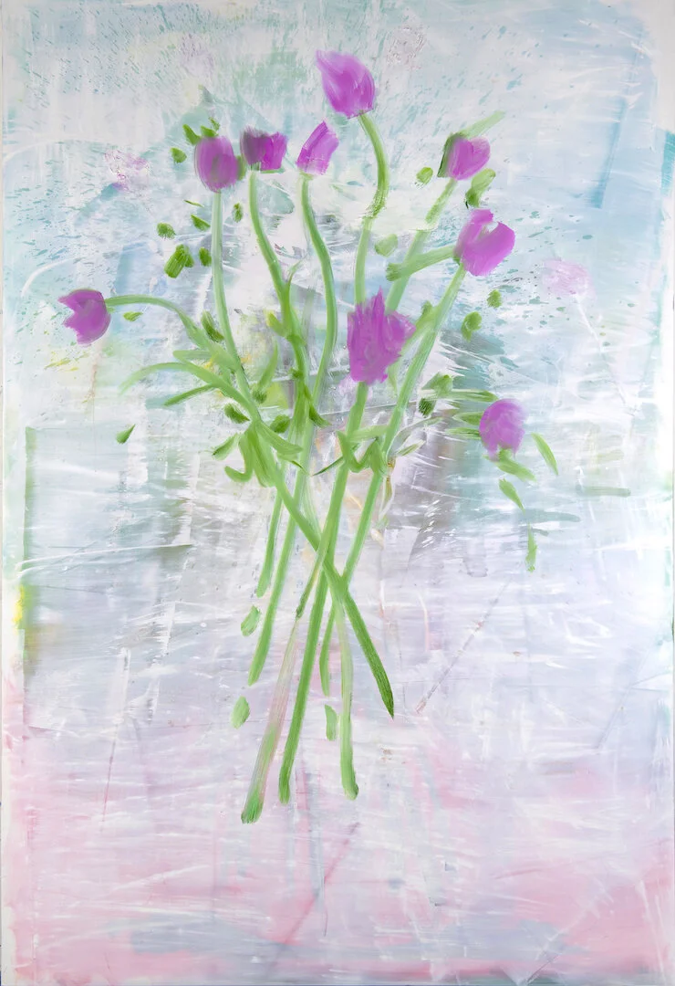 FLOWERS FOR THE BOLD (19), 2020, oil on linen, 300x200 cm