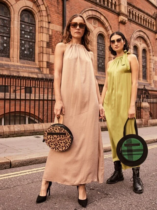 nude satin maxi dress Pure Glamour Long Sleeve Satin Maxi Dress (Gold)