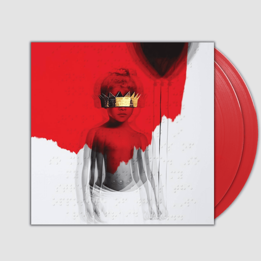 Anti- Rihanna Red Vinyl LP — Vertigo Vinyl