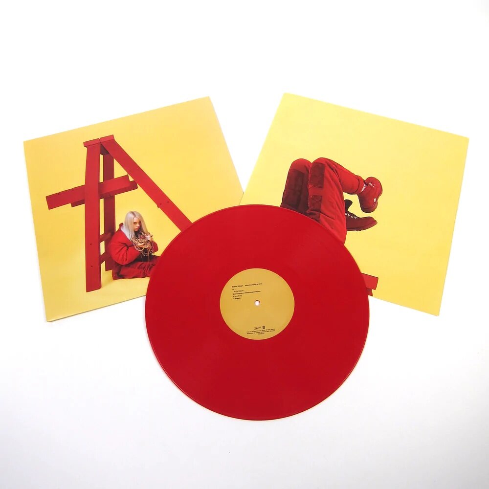 Dont At Me- Billie Eilish Red Vinyl LP — Vertigo
