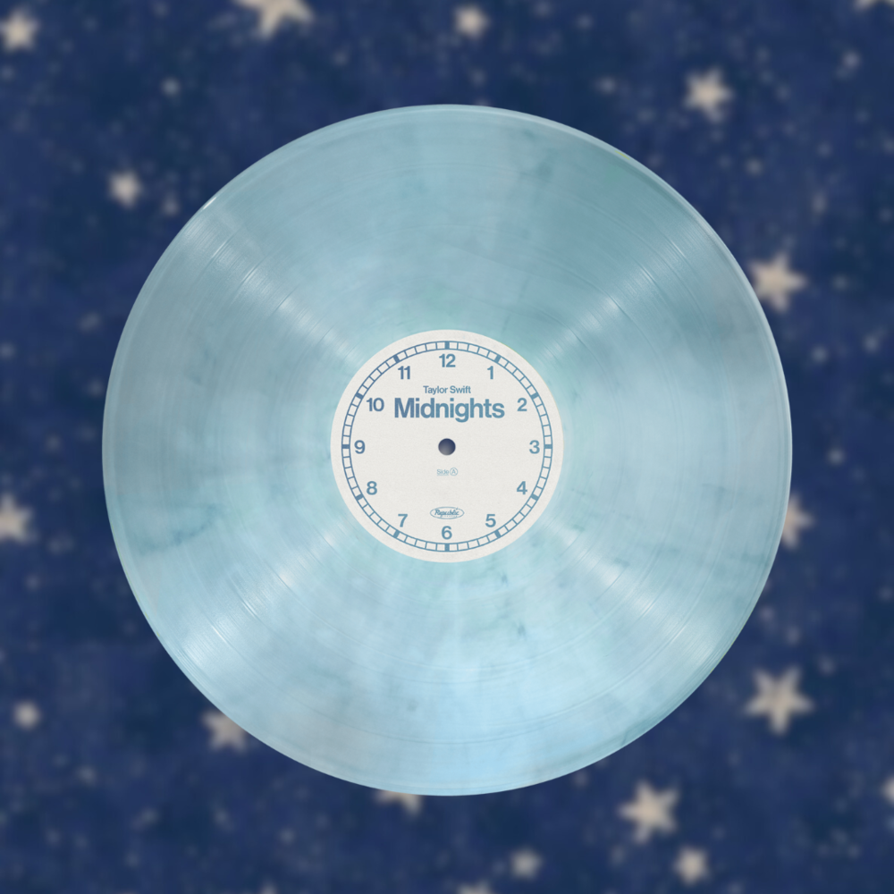 Midnights- Taylor Swift (Moonstone Blue Edition) — Vertigo Vinyl
