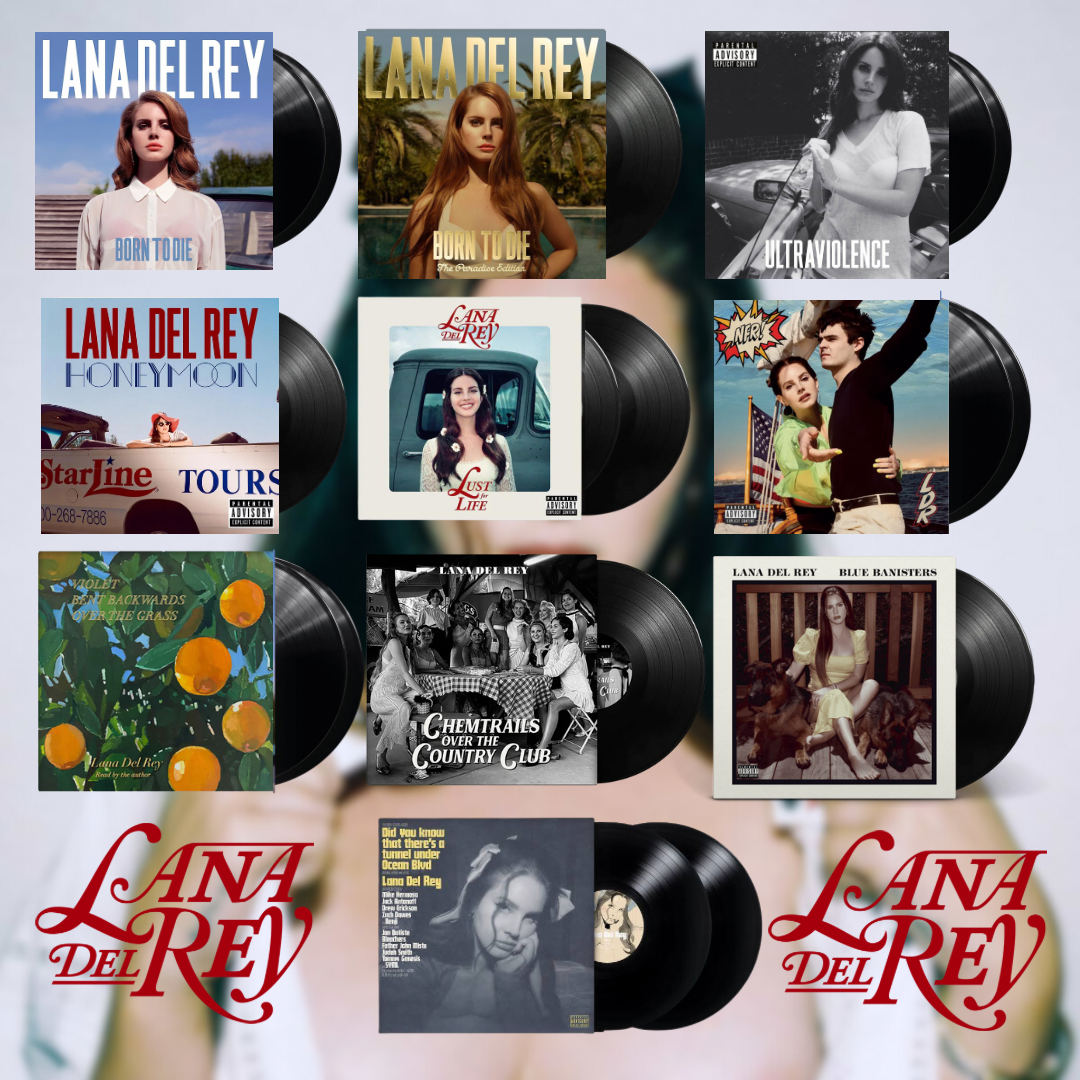 Lana Del Rey Complete Vinyl Collection