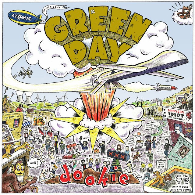 Dookie 30th Anniversary Green Day Sky Blue Vinyl LP Vertigo Vinyl