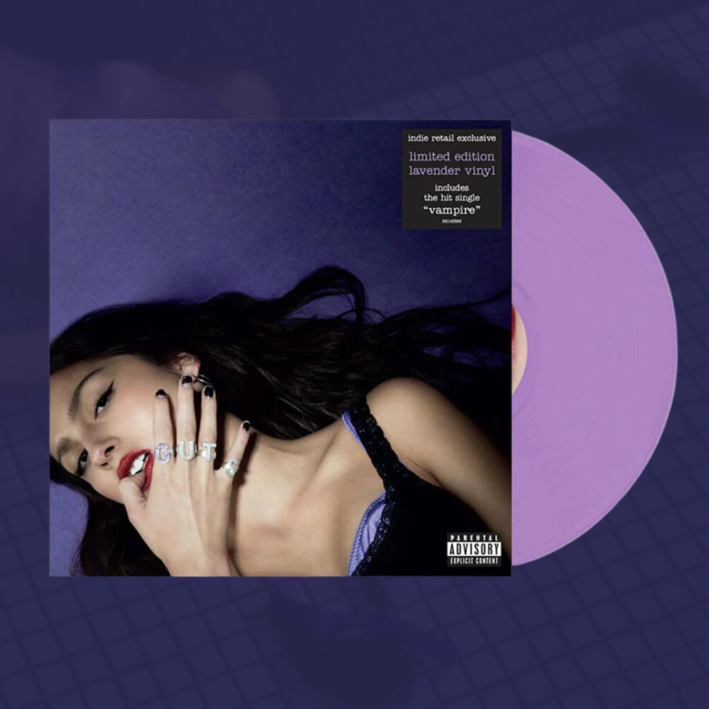 Guts- Olivia Rodrigo Lavender Purple Vinyl LP — Vertigo Vinyl
