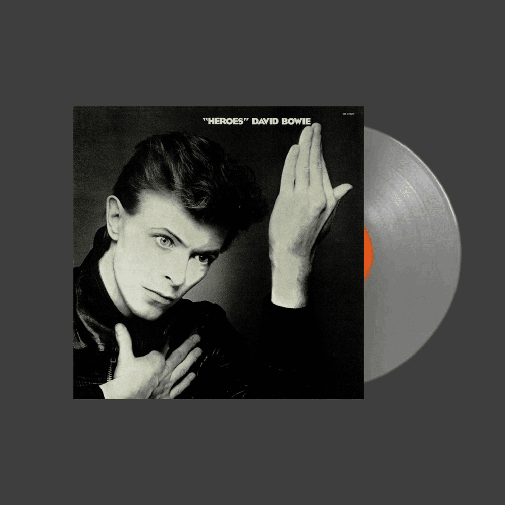 Heros- David Bowie Silver Vinyl LP — Vertigo Vinyl