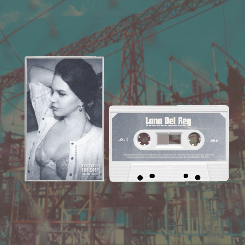 Lana Del Rey- Did You Know That Tunnel Under Ocean BLVD? White