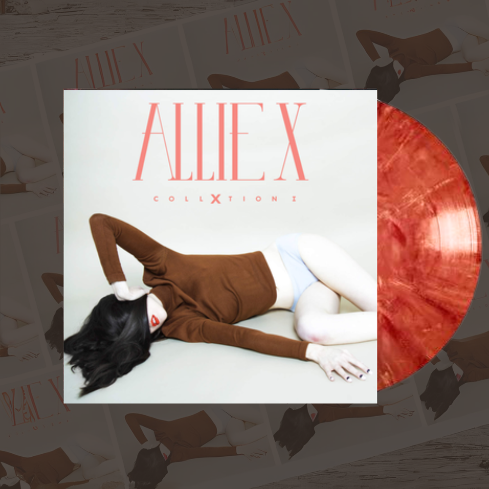 CollXtion I- Allie X Red Eco Colored Vinyl LP — Vertigo Vinyl