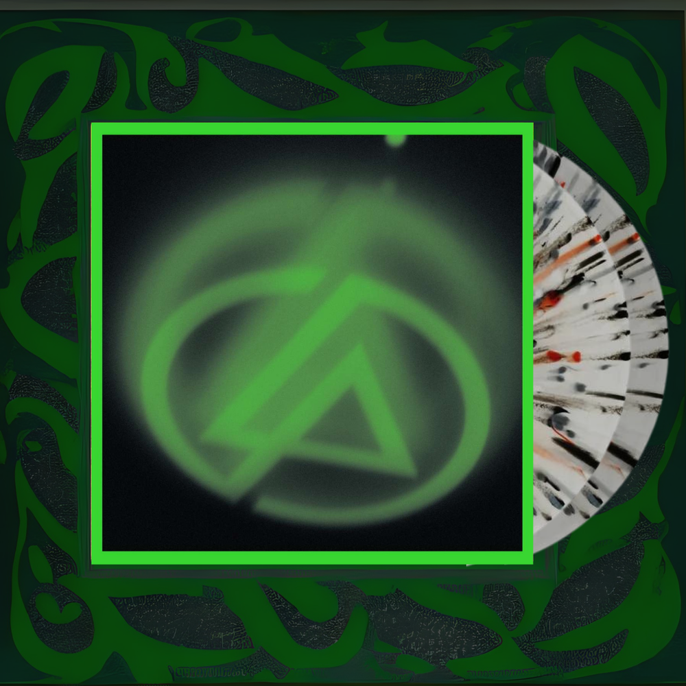 Papercuts- Linkin Park Black & Red Splatter Vinyl LP — Vertigo Vinyl