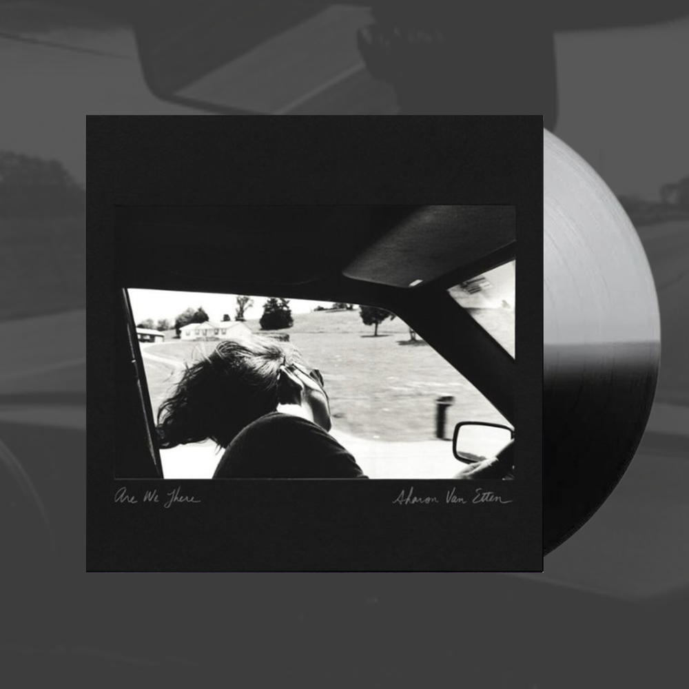 Are We There- Sharon Van Etten Gray, White, and Black Tri-Color